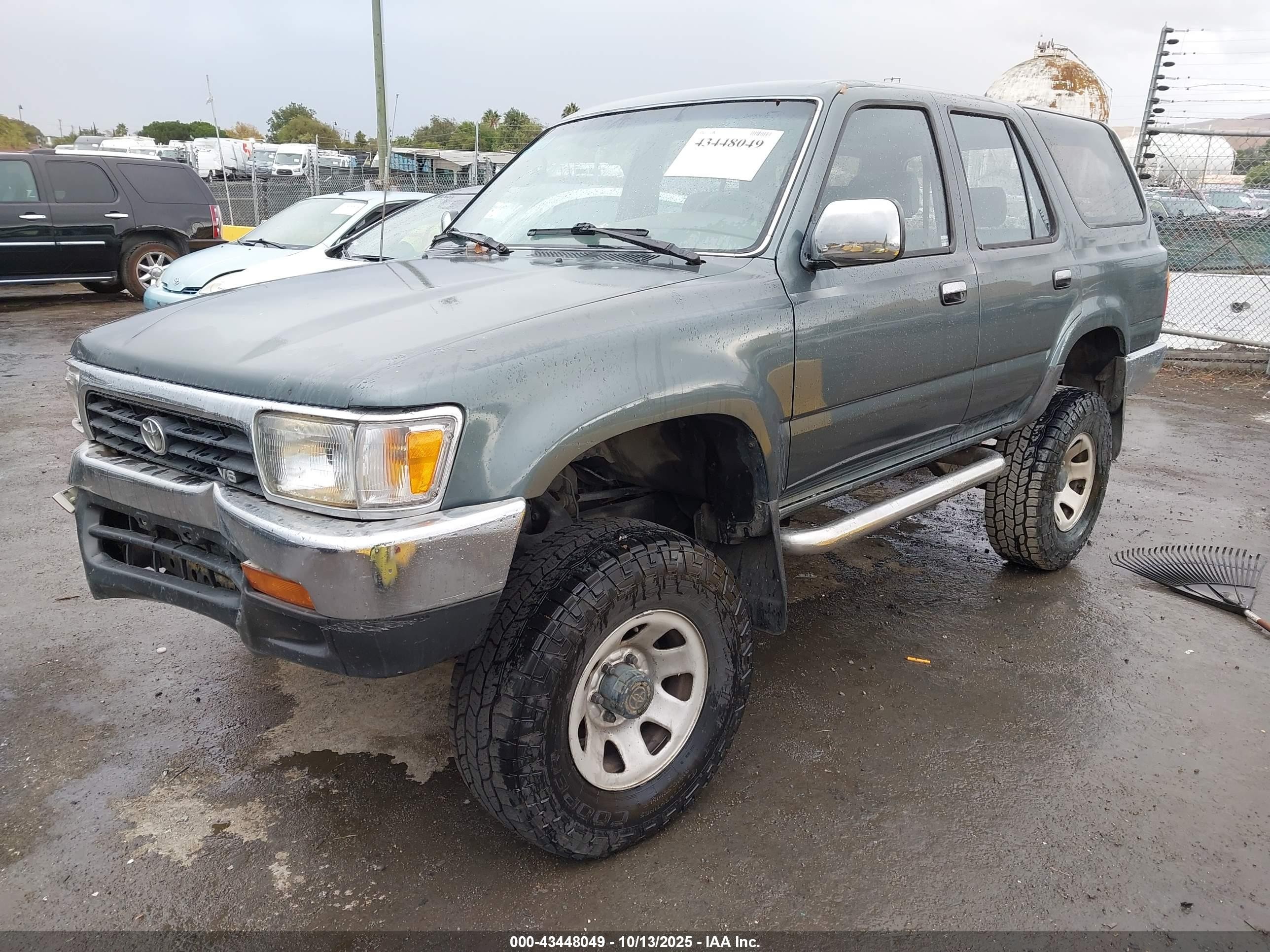 1992 Toyota 4runner Vn39 Sr5 Синий vin: JT3VN39W8N0083933