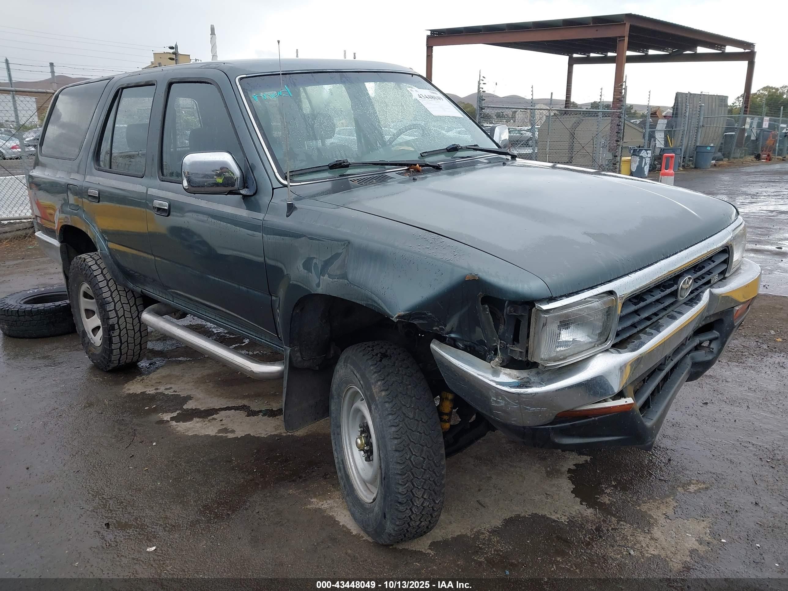 1992 Toyota 4runner Vn39 Sr5 Blue vin: JT3VN39W8N0083933