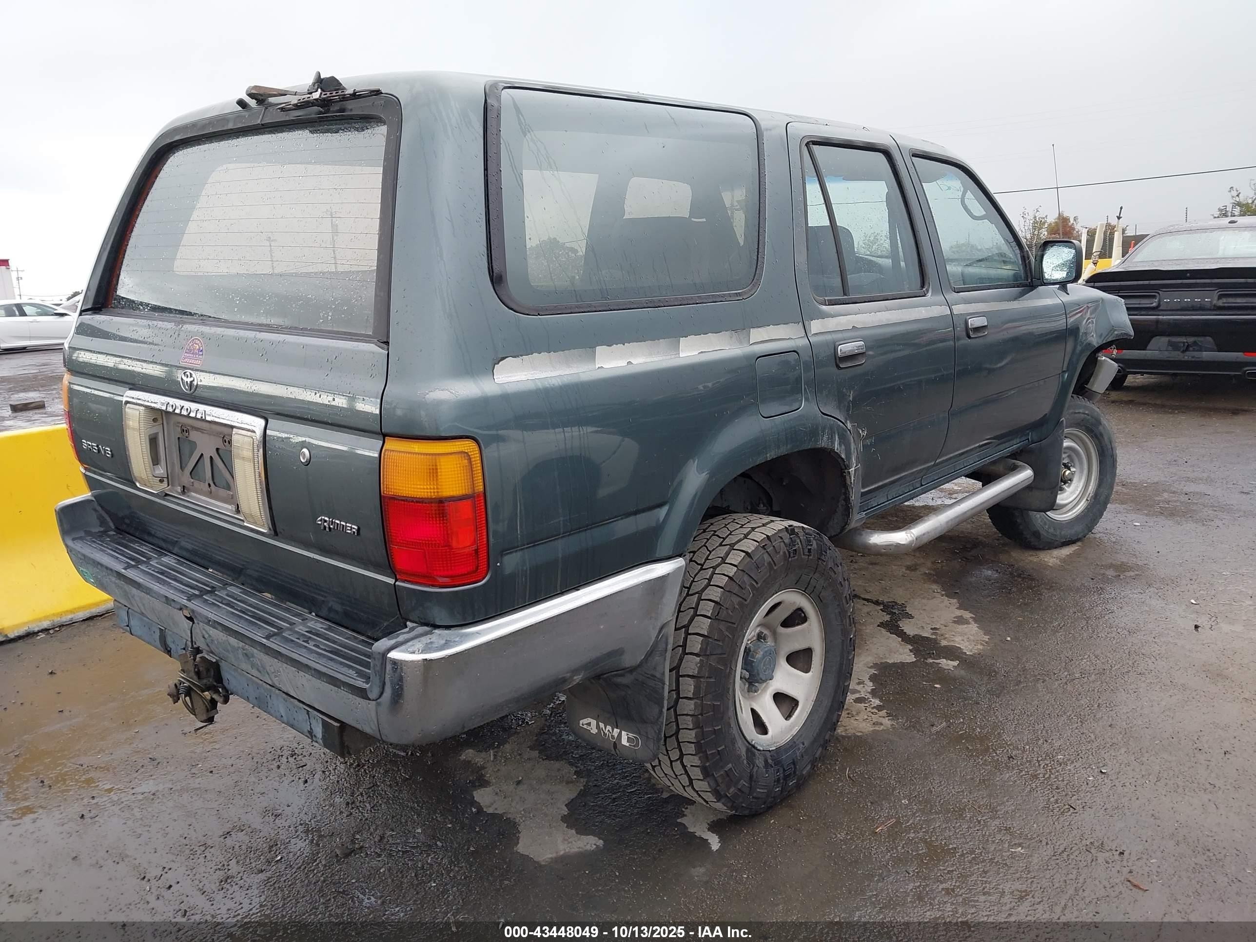 1992 Toyota 4runner Vn39 Sr5 Синий vin: JT3VN39W8N0083933