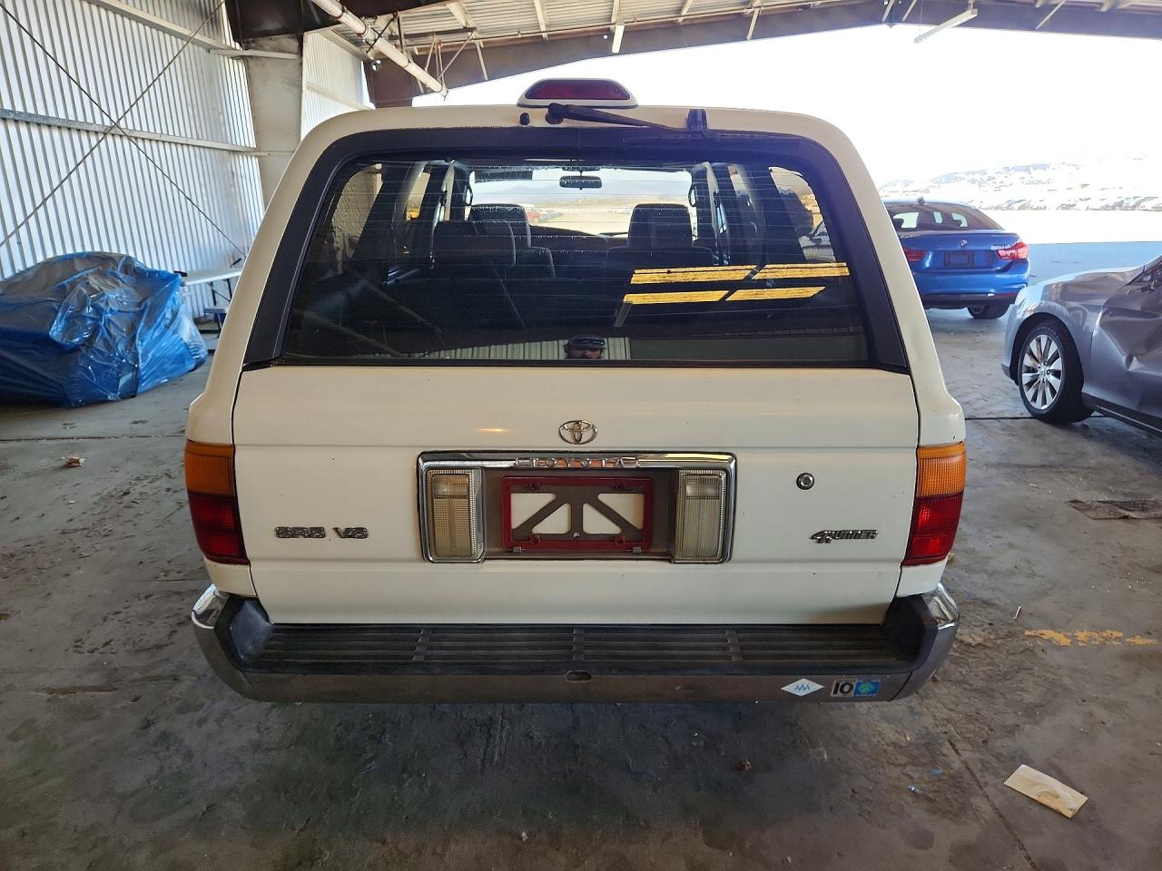 1995 Toyota 4runner Sr5 V6 White vin: JT3VN39W8S0172378