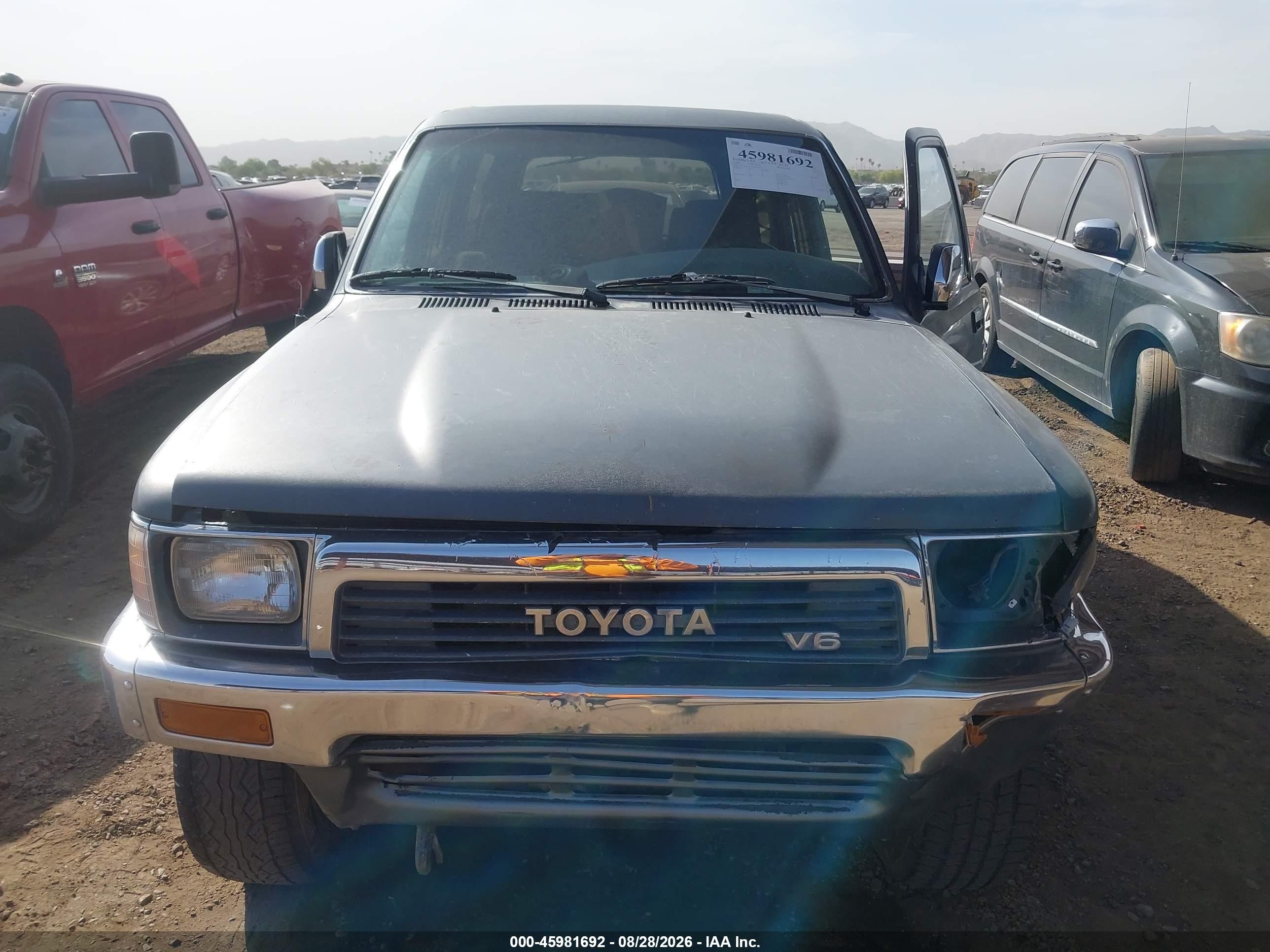 1990 Toyota 4runner Vn39 Sr5 Silver vin: JT3VN39WXL0035458