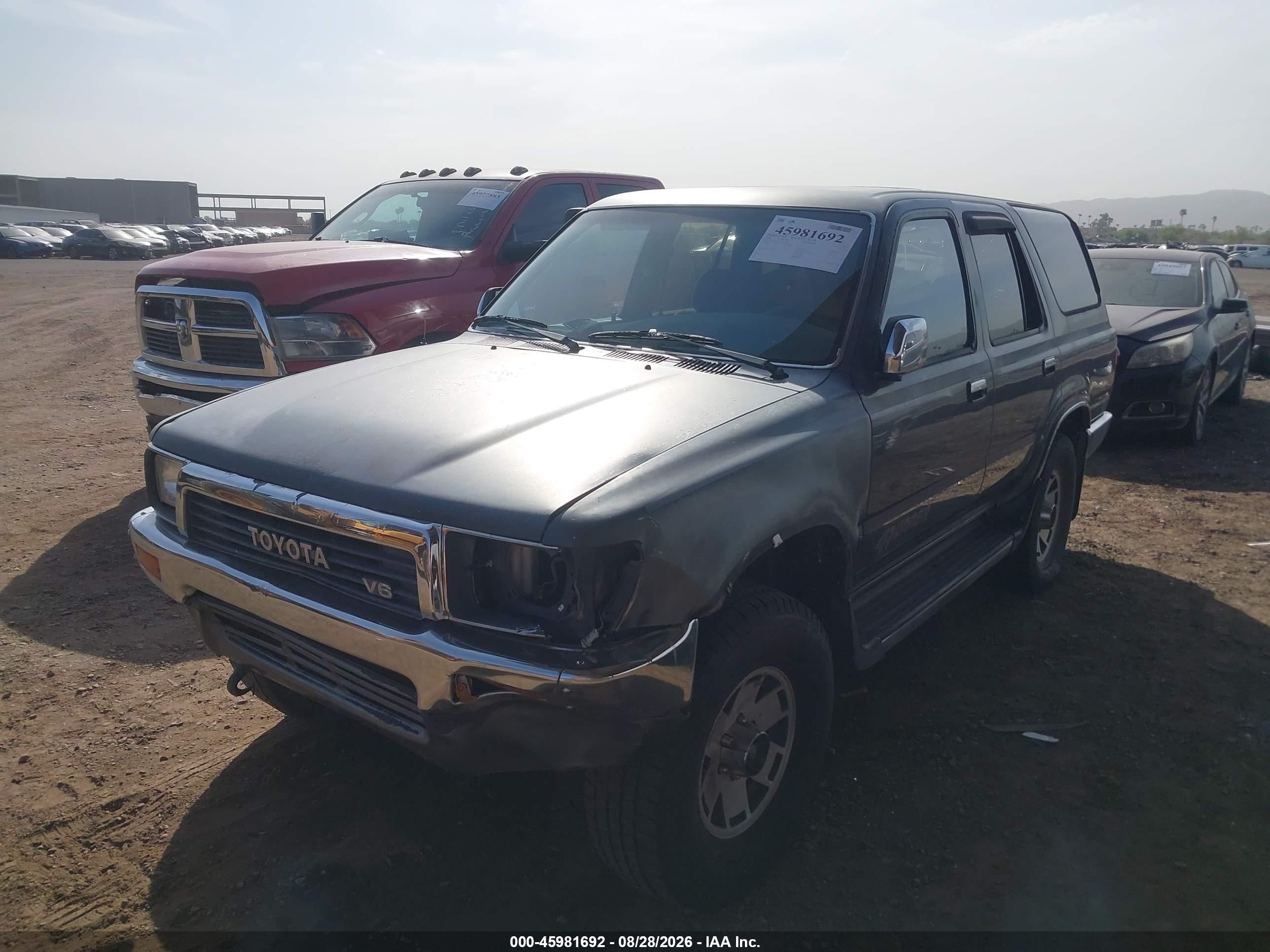 1990 Toyota 4runner Vn39 Sr5 Silver vin: JT3VN39WXL0035458