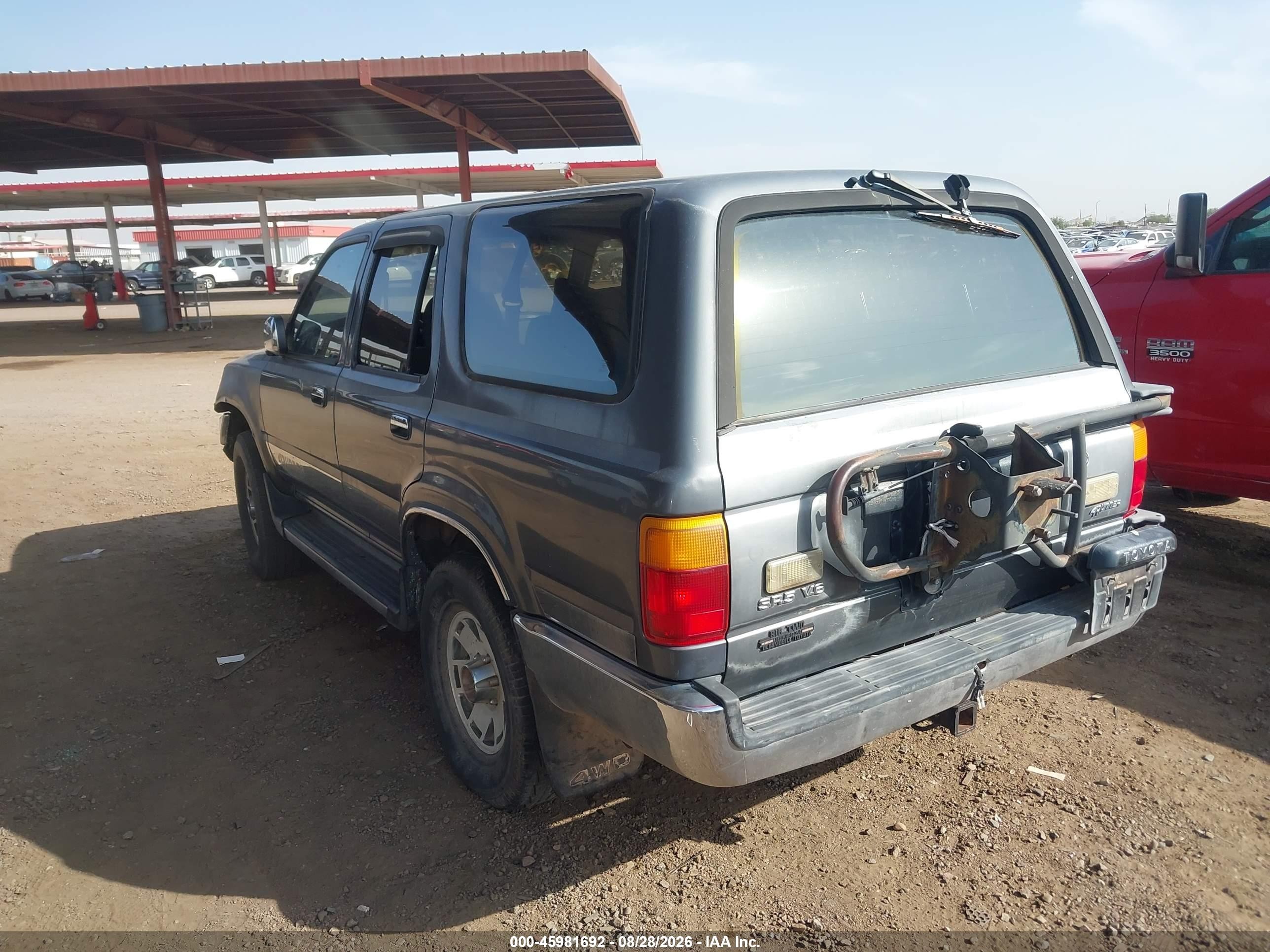 1990 Toyota 4runner Vn39 Sr5 Silver vin: JT3VN39WXL0035458