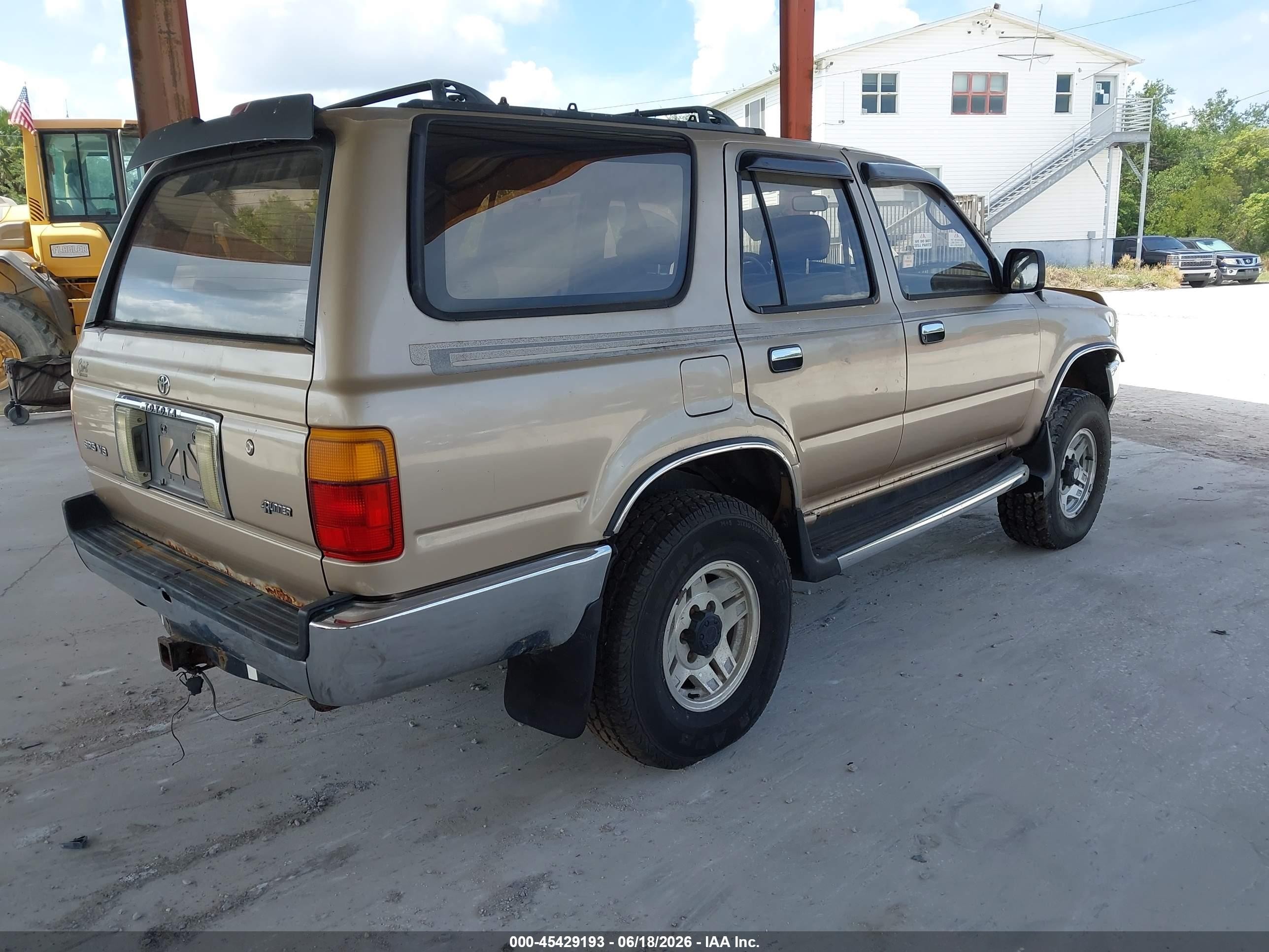 1995 Toyota 4runner Vn39 Sr5 Tan vin: JT3VN39WXS0181423