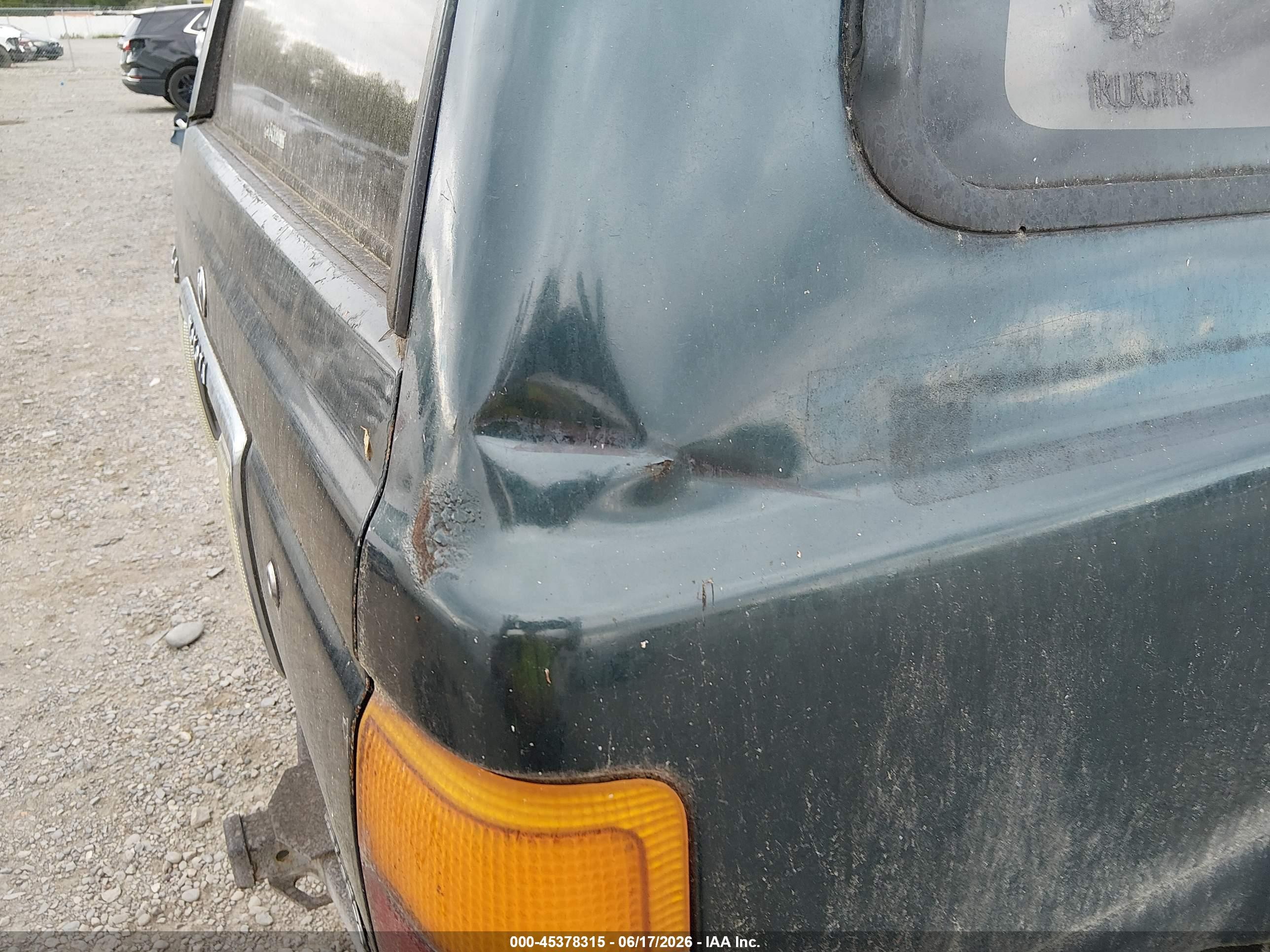 1995 Toyota 4runner Vn39 Sr5 Green vin: JT3VN39WXS0182068