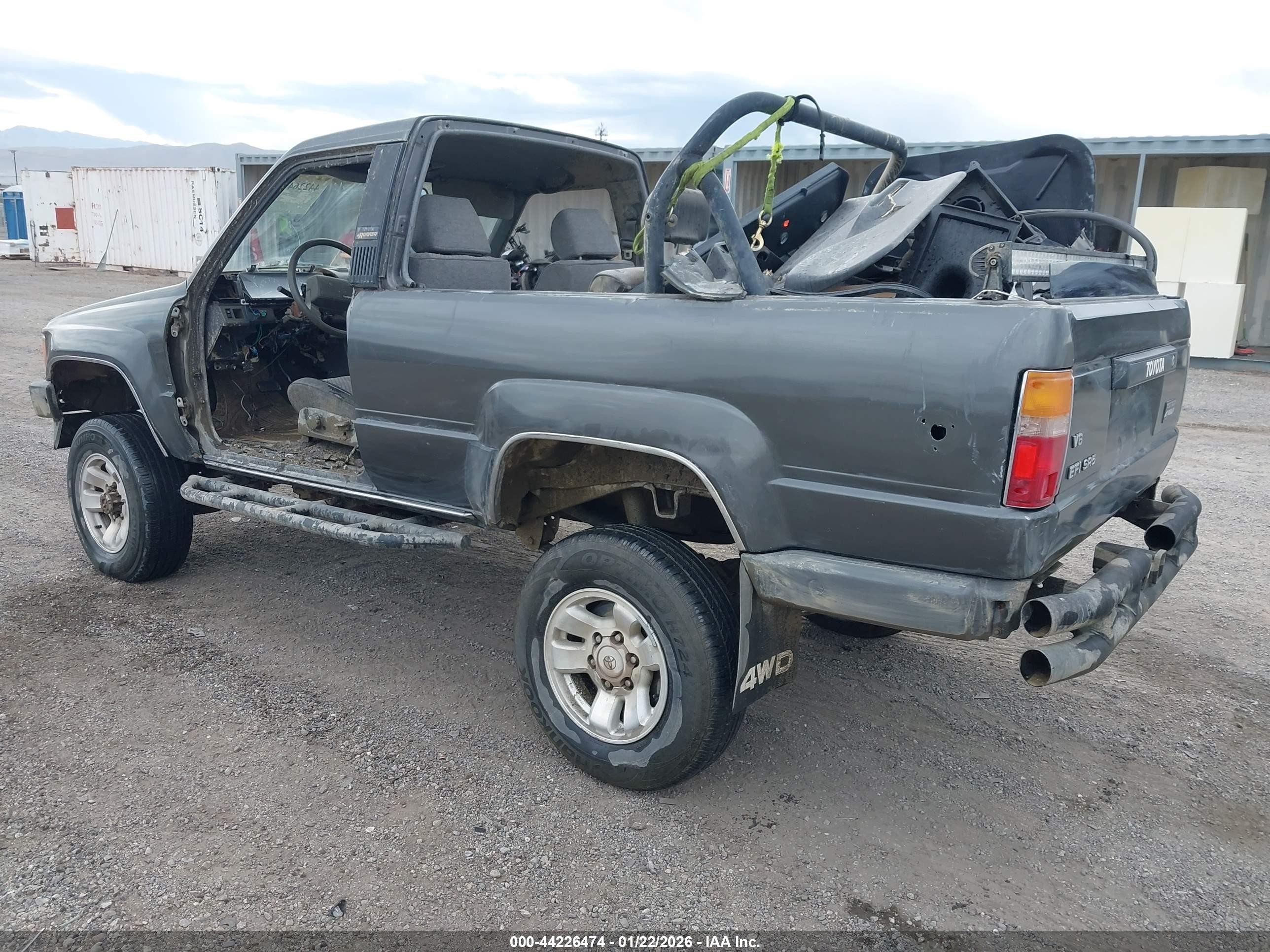 1988 Toyota 4runner Vn66 Sr5 Gray vin: JT3VN66W2J0005258
