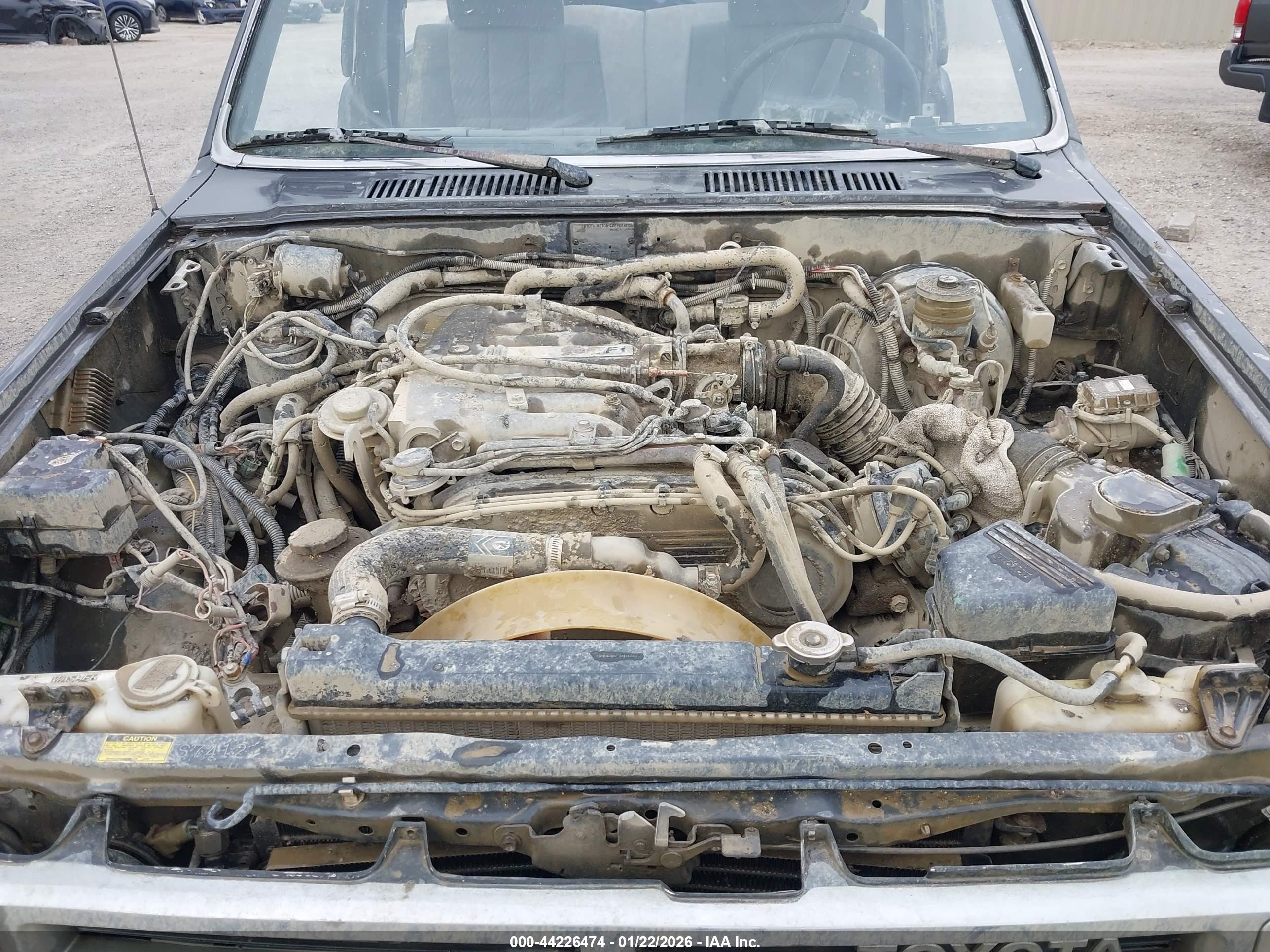 1988 Toyota 4runner Vn66 Sr5 Gray vin: JT3VN66W2J0005258