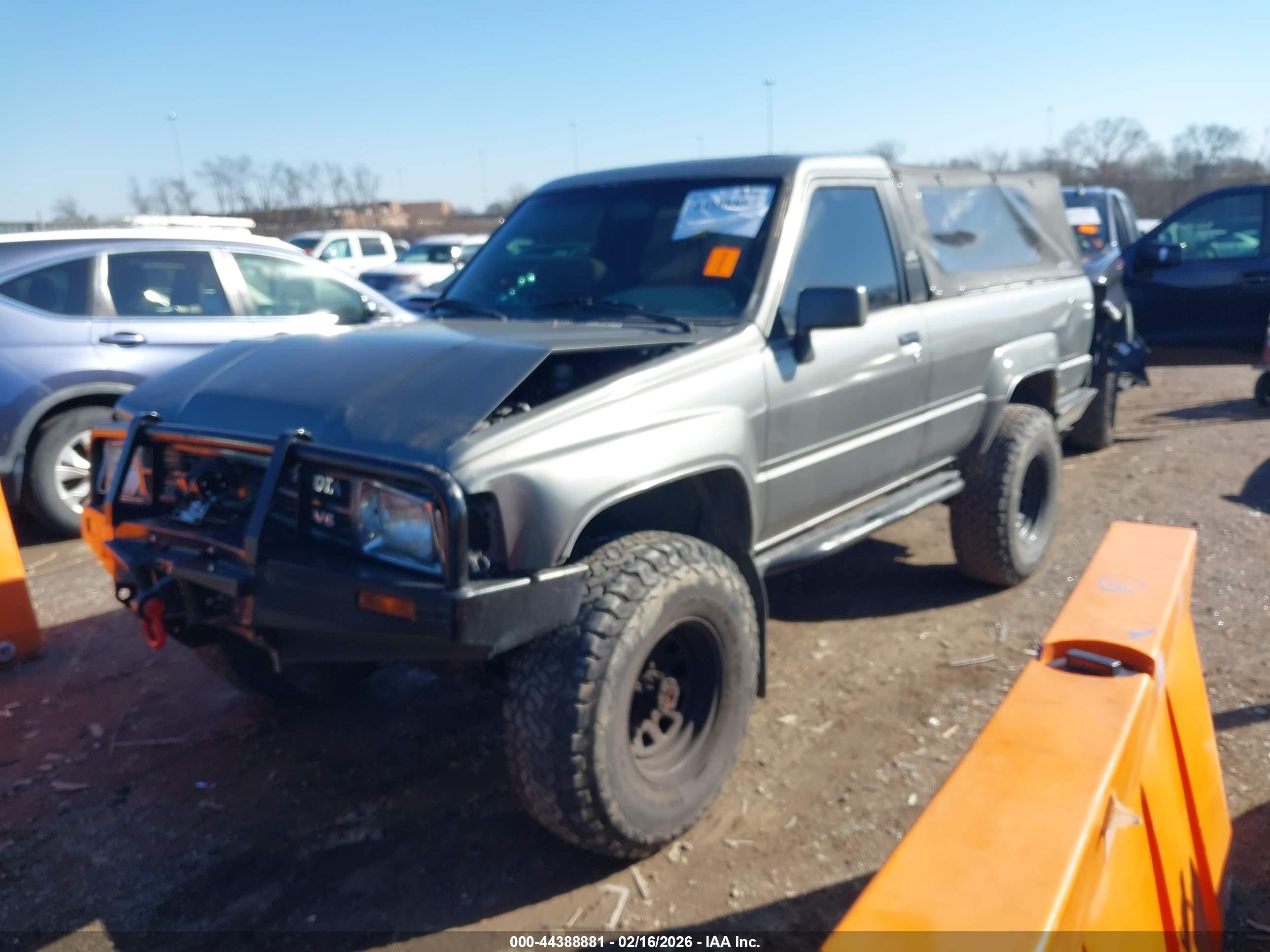 1988 Toyota 4runner Vn66 Sr5 Gray vin: JT3VN66W6J0014383
