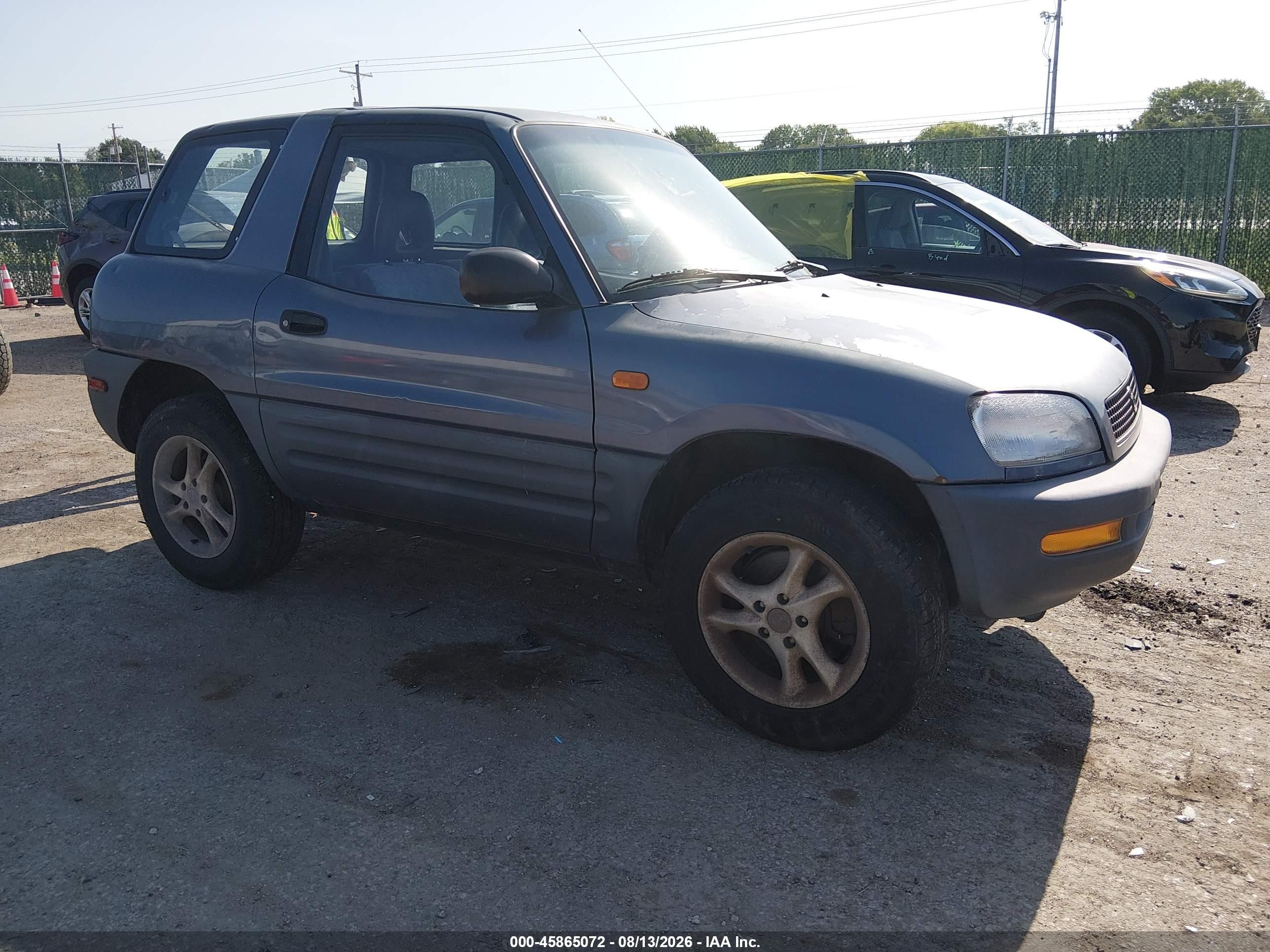 1996 Toyota Rav4   Blue vin: JT3XP10V6T0003473
