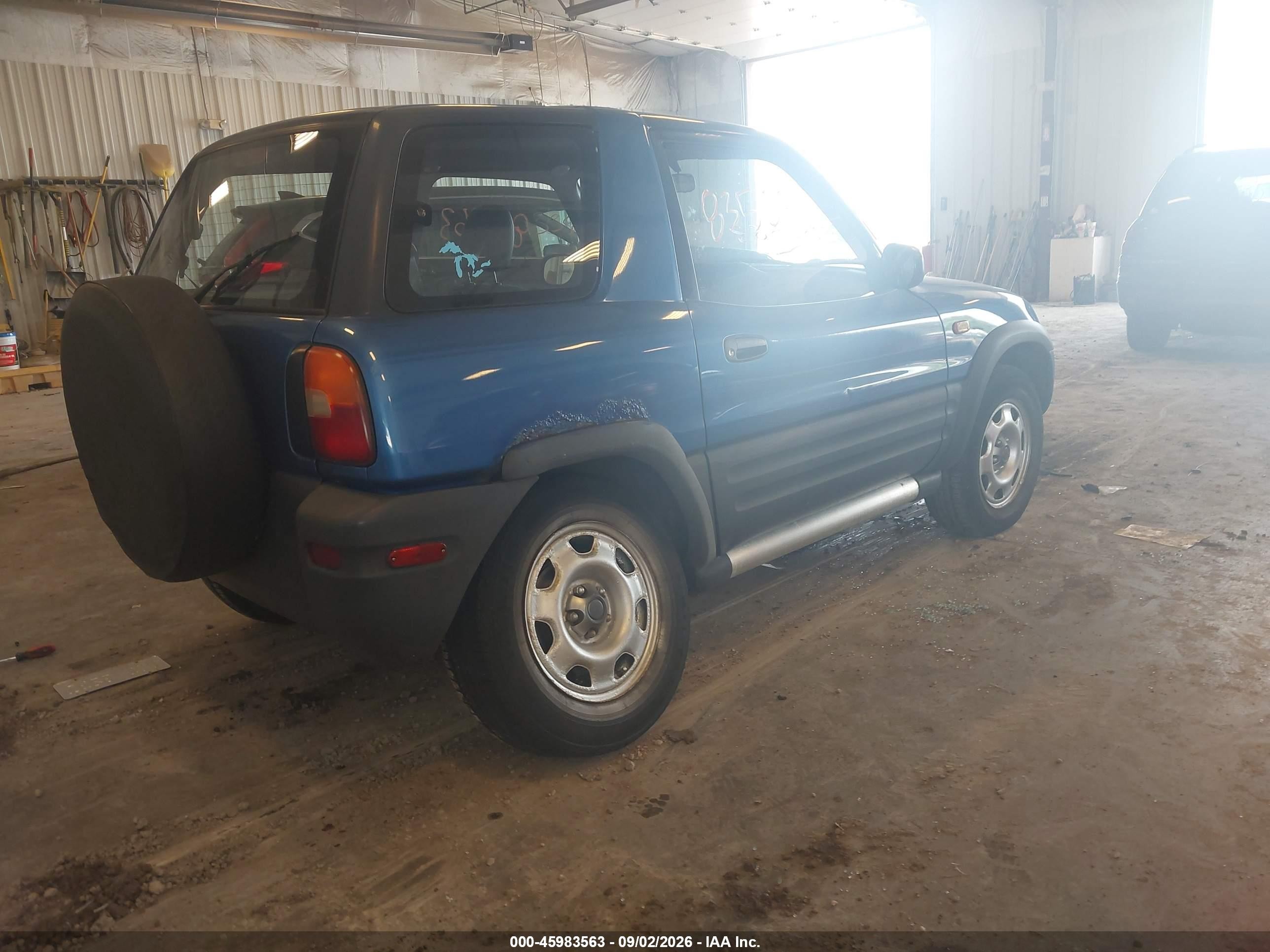 1997 Toyota Rav4   Blue vin: JT3XP10VXV0005682