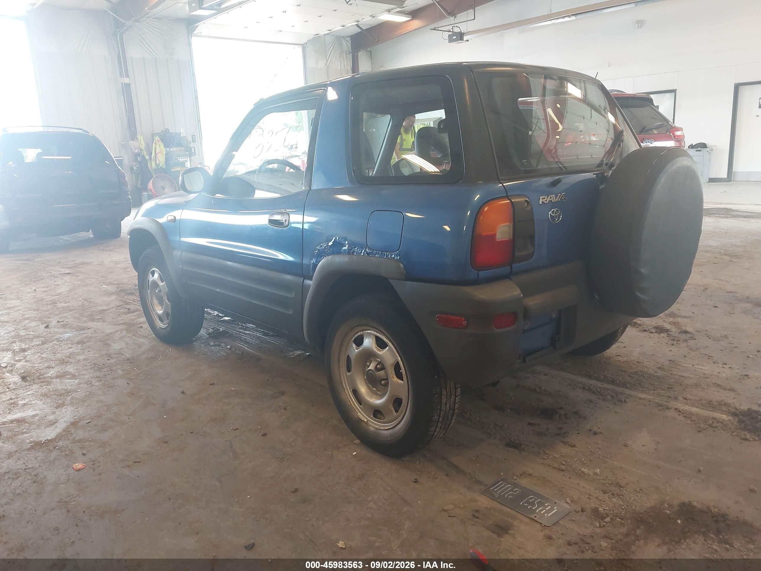 1997 Toyota Rav4   Blue vin: JT3XP10VXV0005682