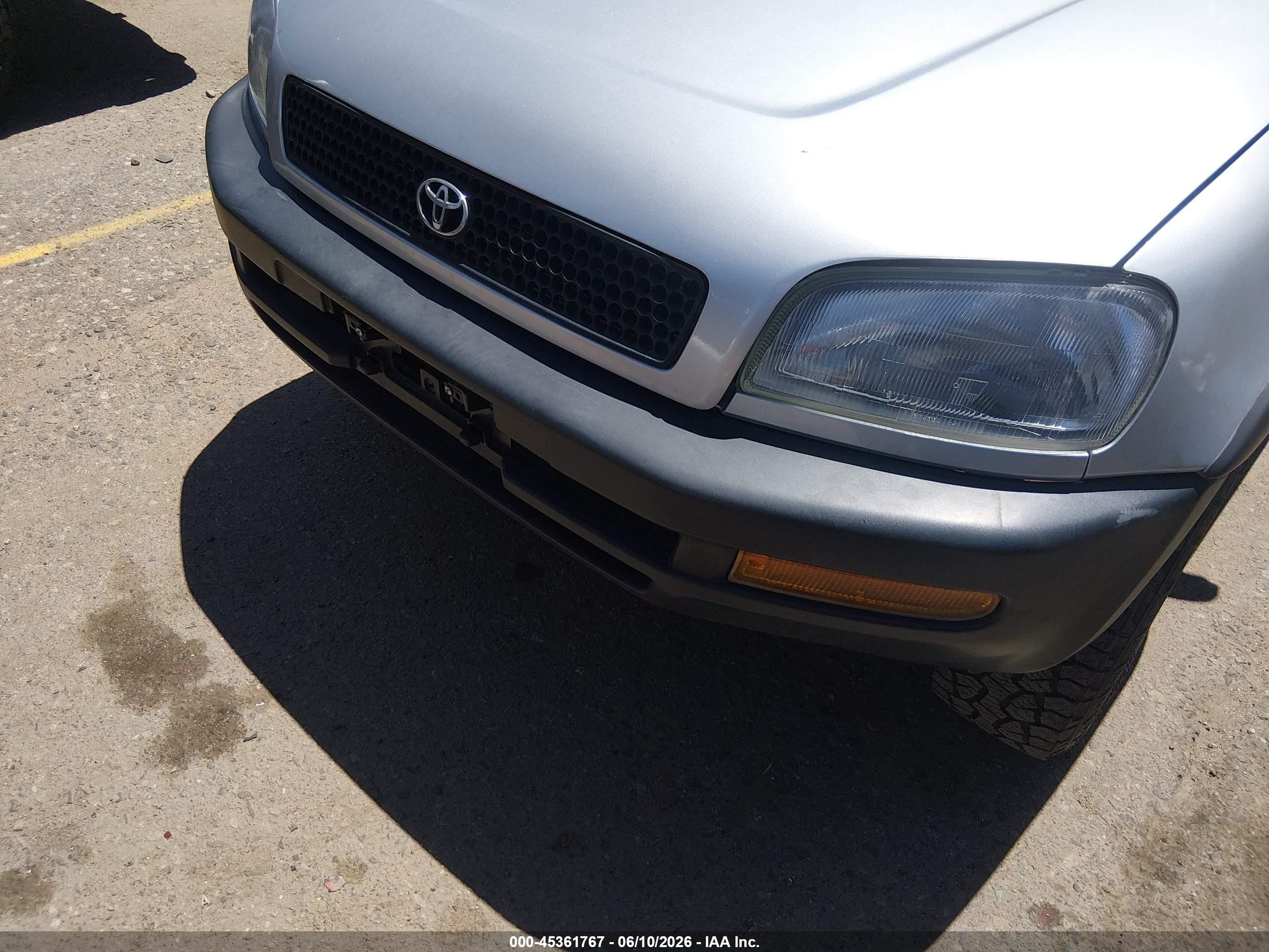 1996 Toyota Rav4   Silver vin: JT3YP10V0T0115576