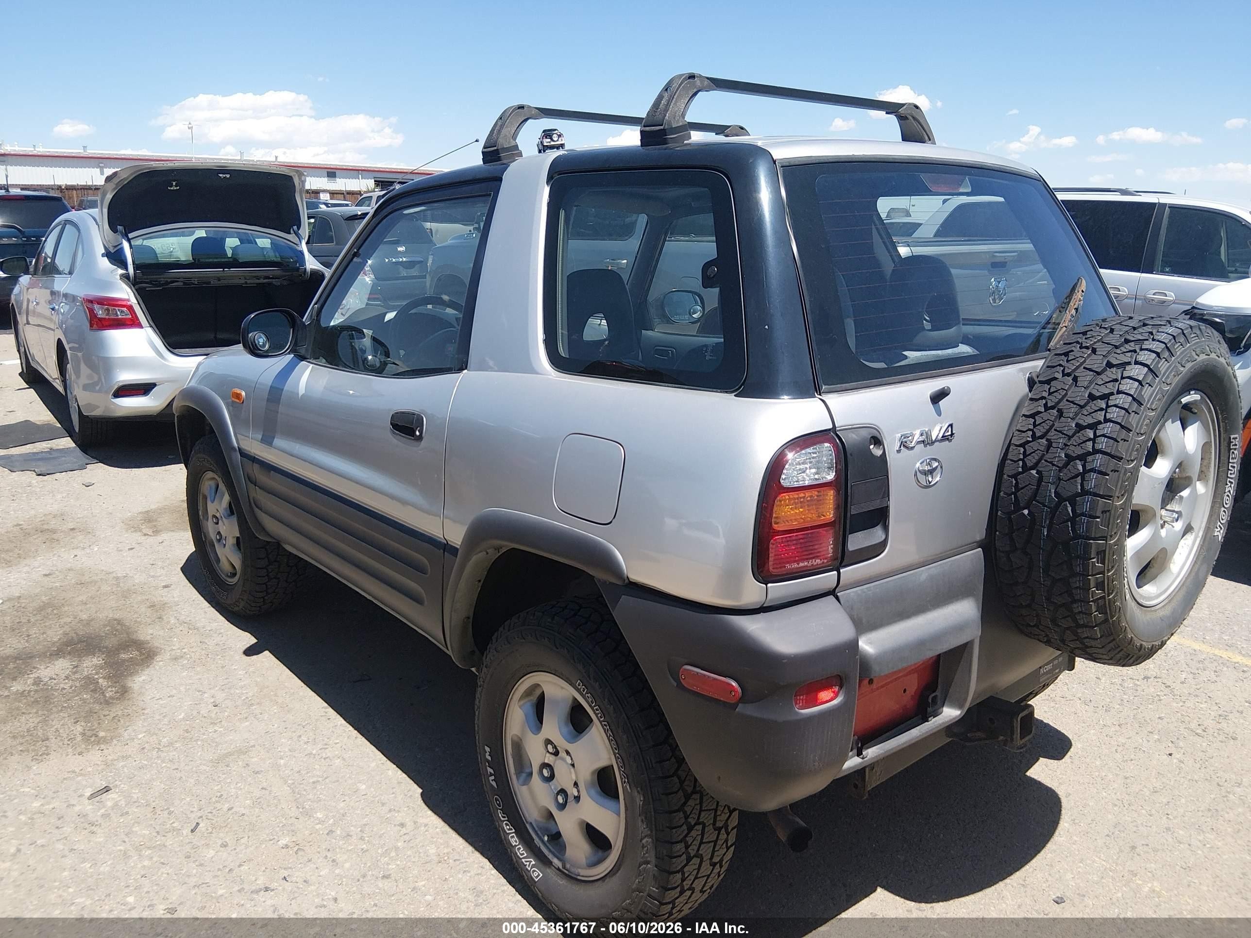 1996 Toyota Rav4   Silver vin: JT3YP10V0T0115576