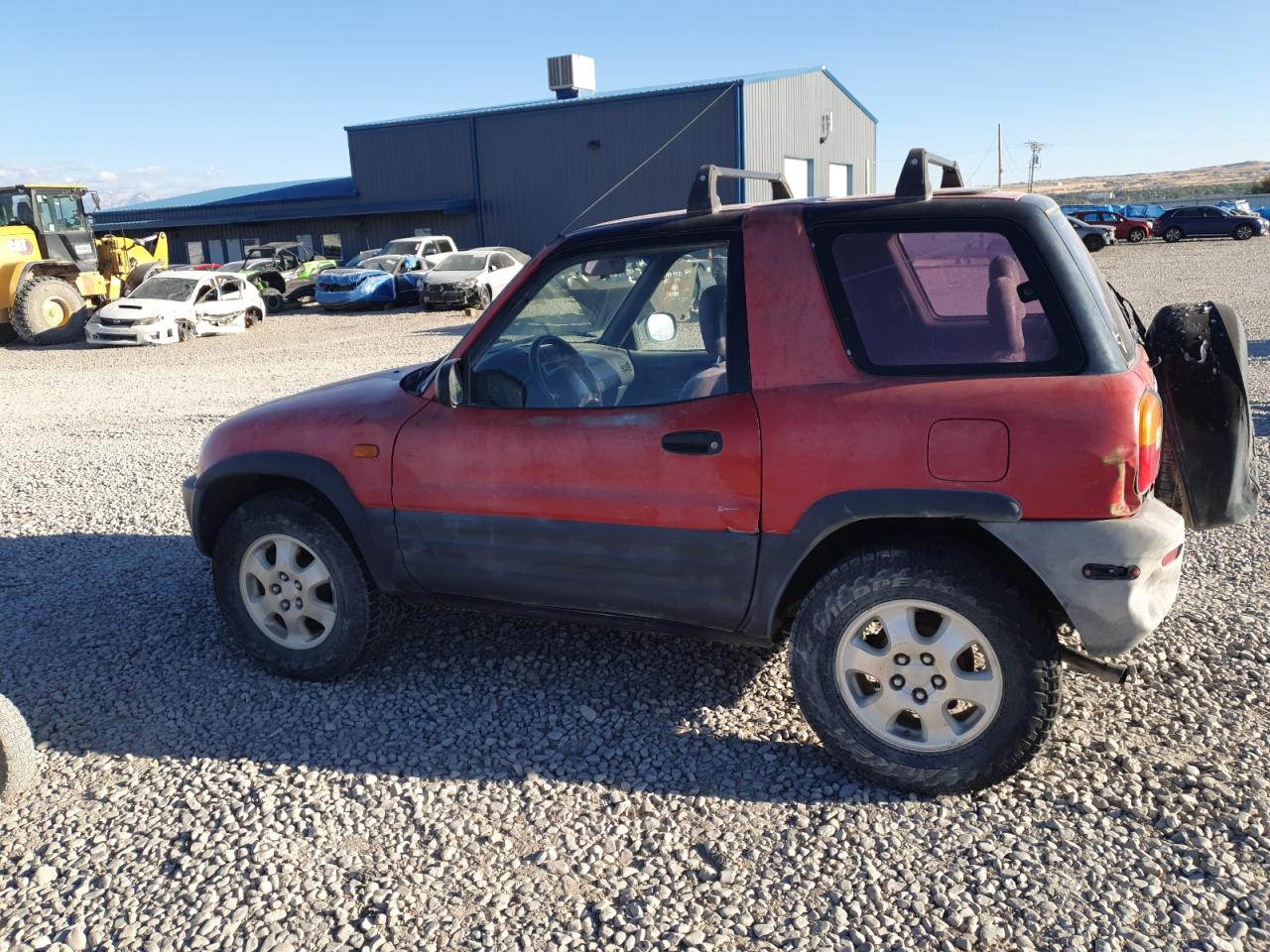 1996 Toyota Rav4 Красный vin: JT3YP10V9T0118699