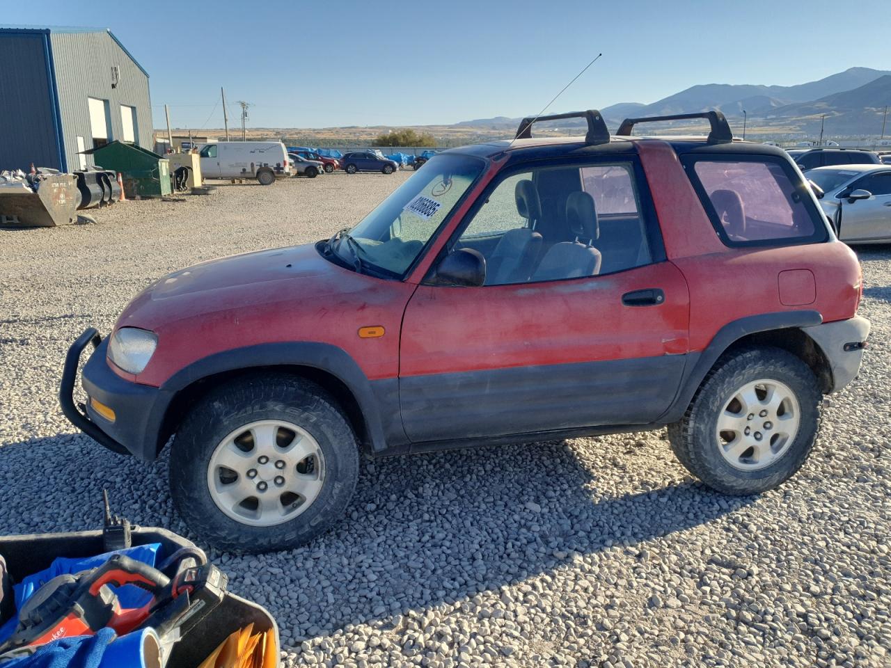 1996 Toyota Rav4 Красный vin: JT3YP10V9T0118699