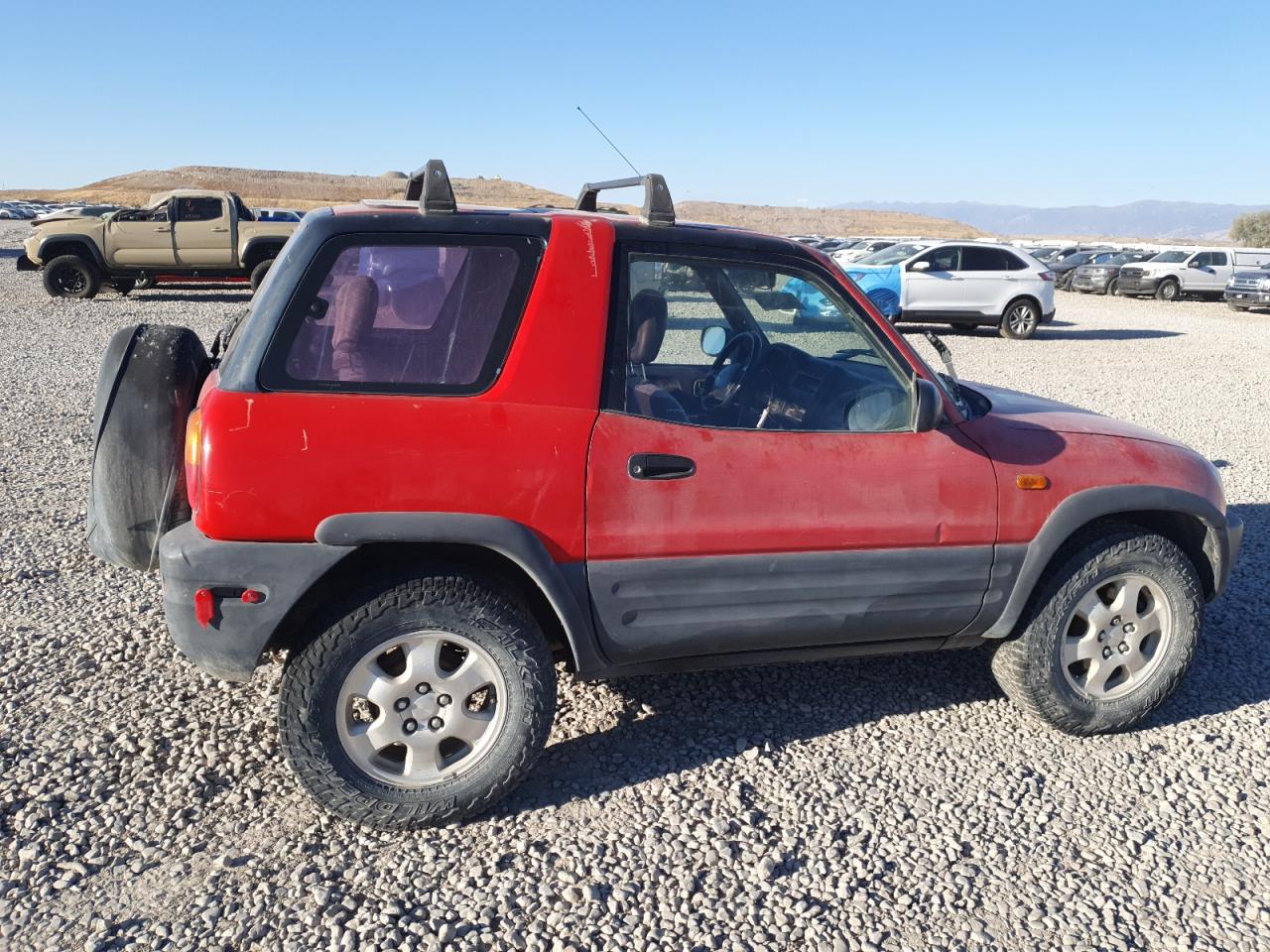 1996 Toyota Rav4 Красный vin: JT3YP10V9T0118699