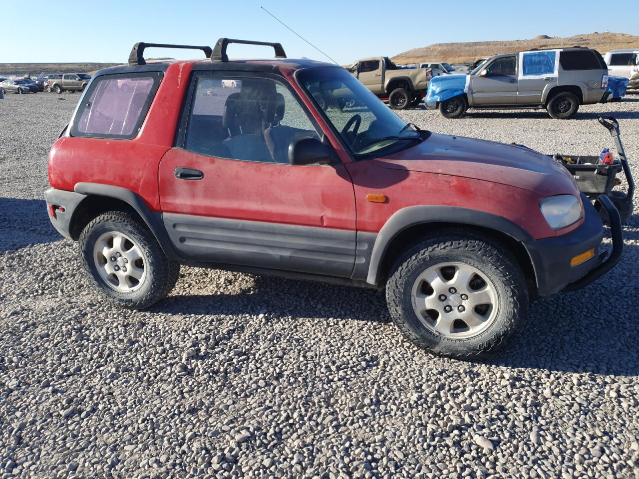1996 Toyota Rav4 Красный vin: JT3YP10V9T0118699