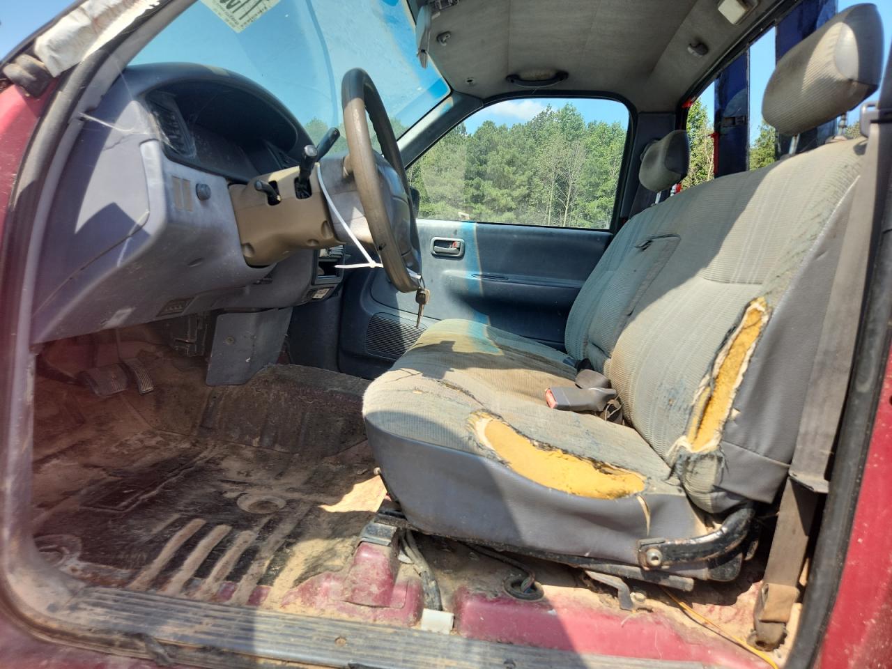 1997 Toyota T100 Burgundy vin: JT4JM11D1V0019714