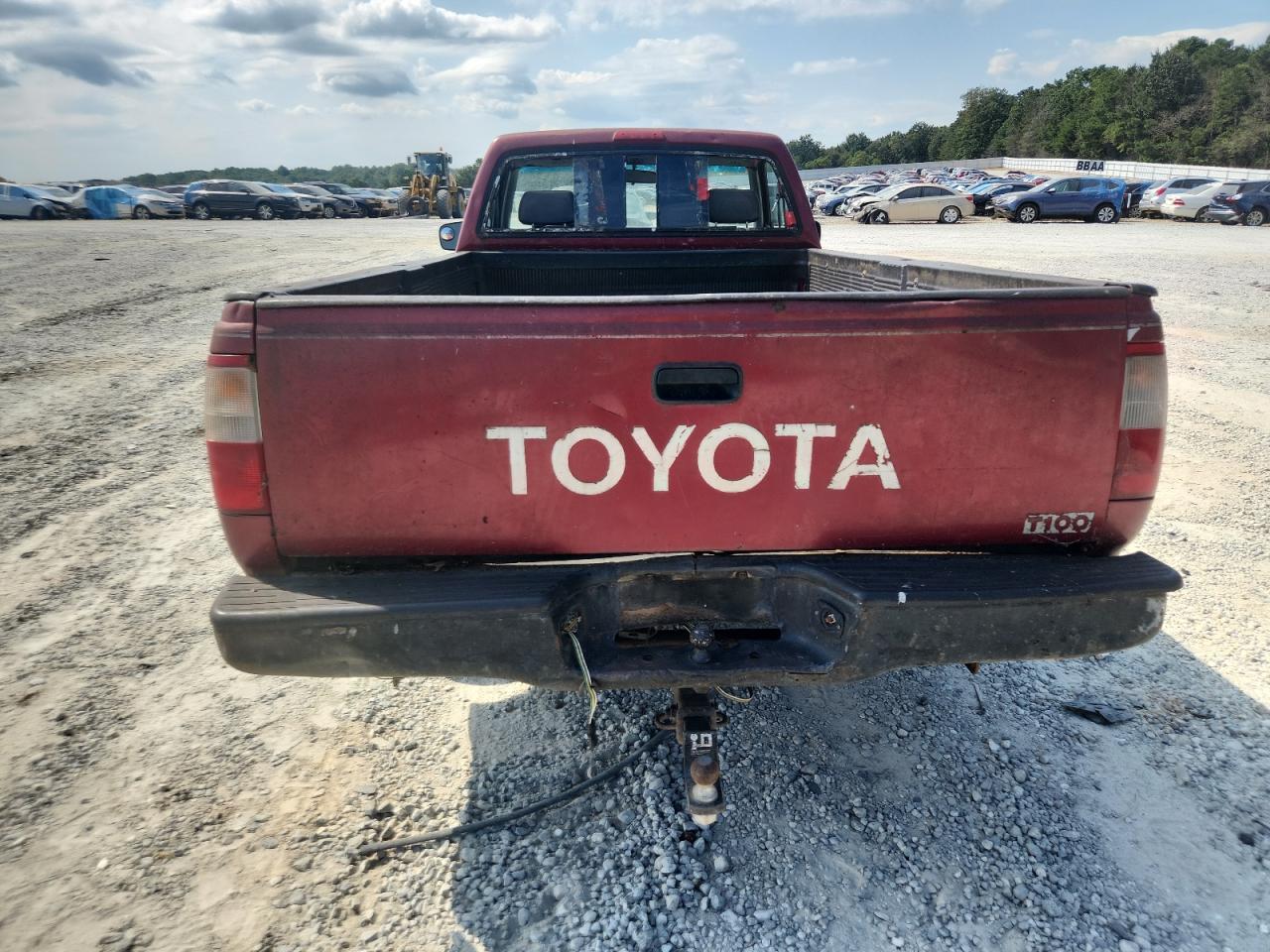 1997 Toyota T100 Burgundy vin: JT4JM11D1V0019714
