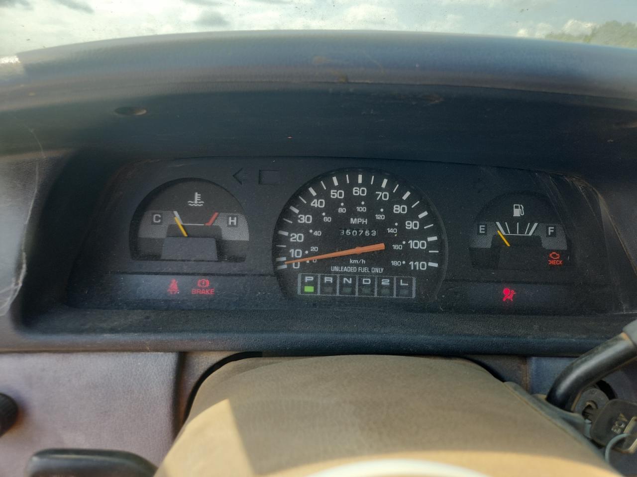 1997 Toyota T100 Burgundy vin: JT4JM11D1V0019714