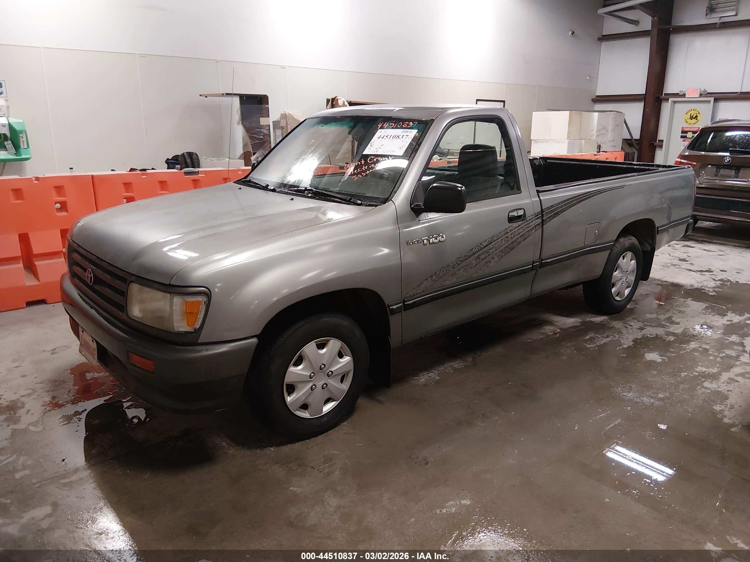 1996 Toyota T100   Gray vin: JT4JM11D7T0016006