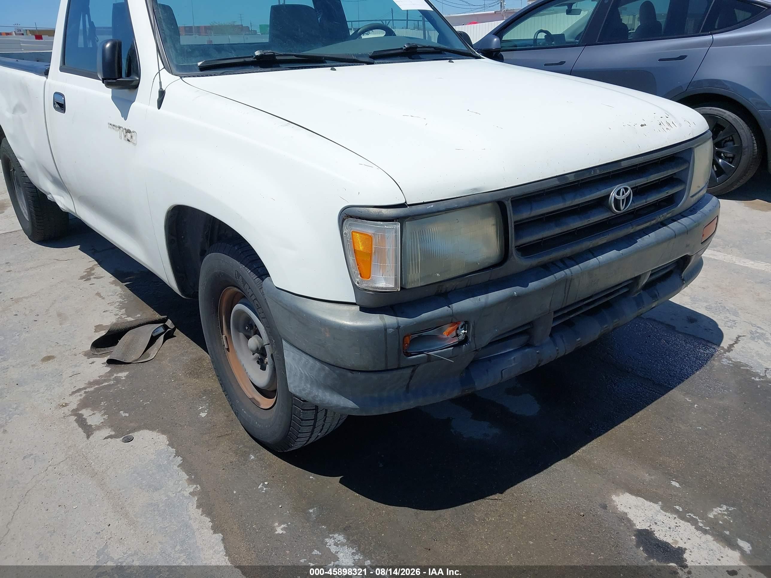 1996 Toyota T100   White vin: JT4JM11D7T0016426