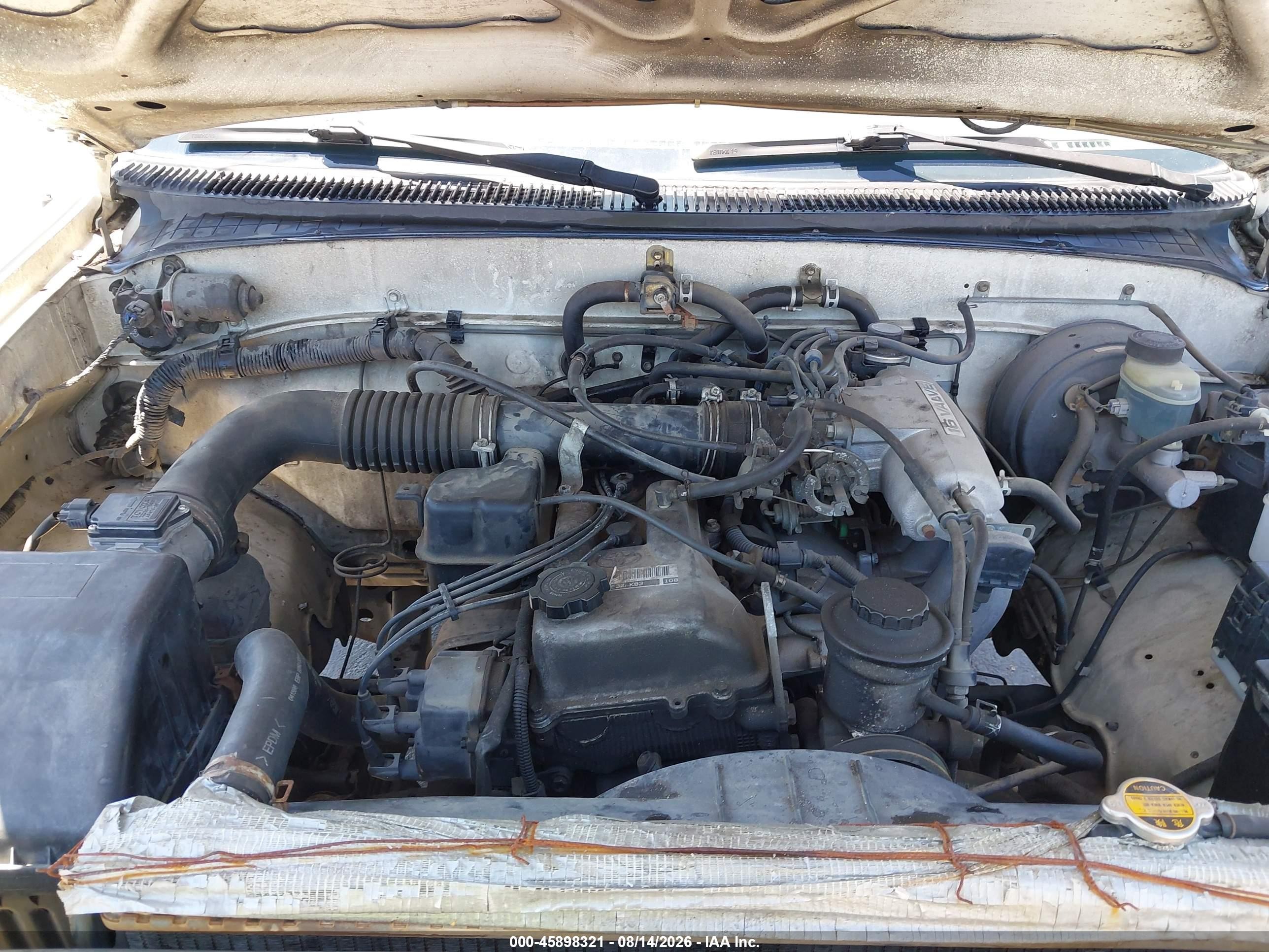 1996 Toyota T100   White vin: JT4JM11D7T0016426