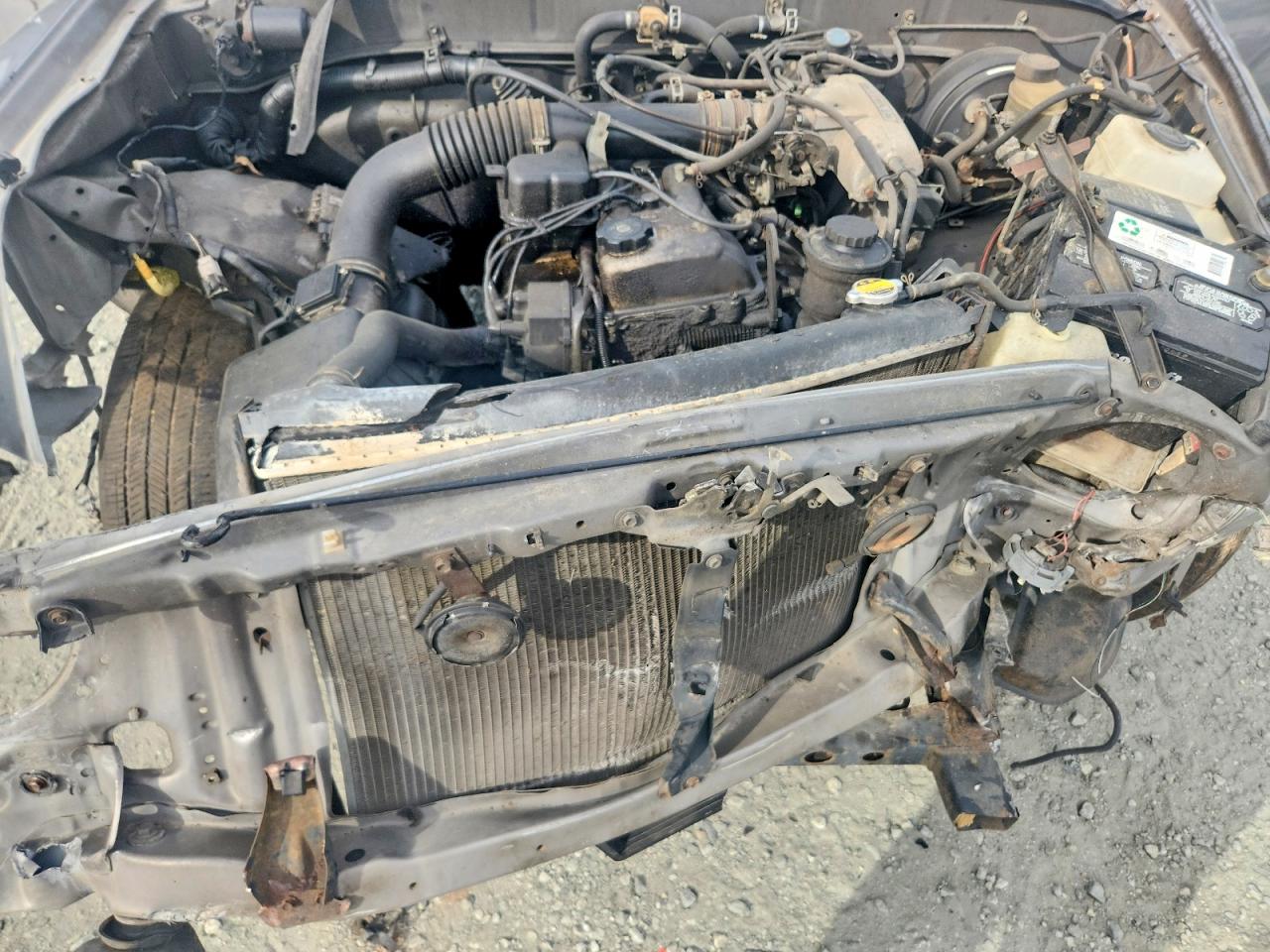 1997 Toyota T100 Base Silver vin: JT4JM11D8V0018155