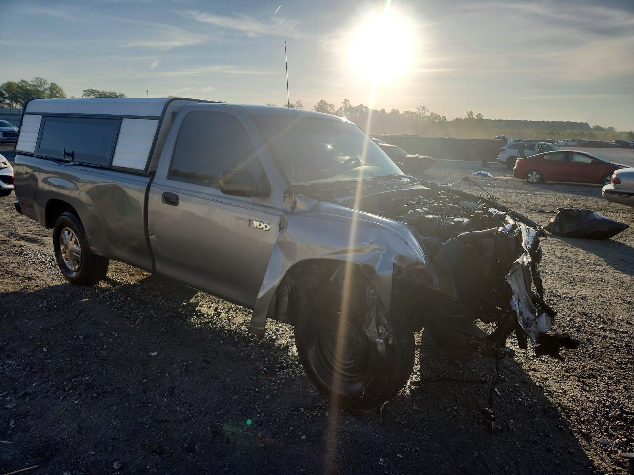 1997 Toyota T100 Base Silver vin: JT4JM11D8V0018155
