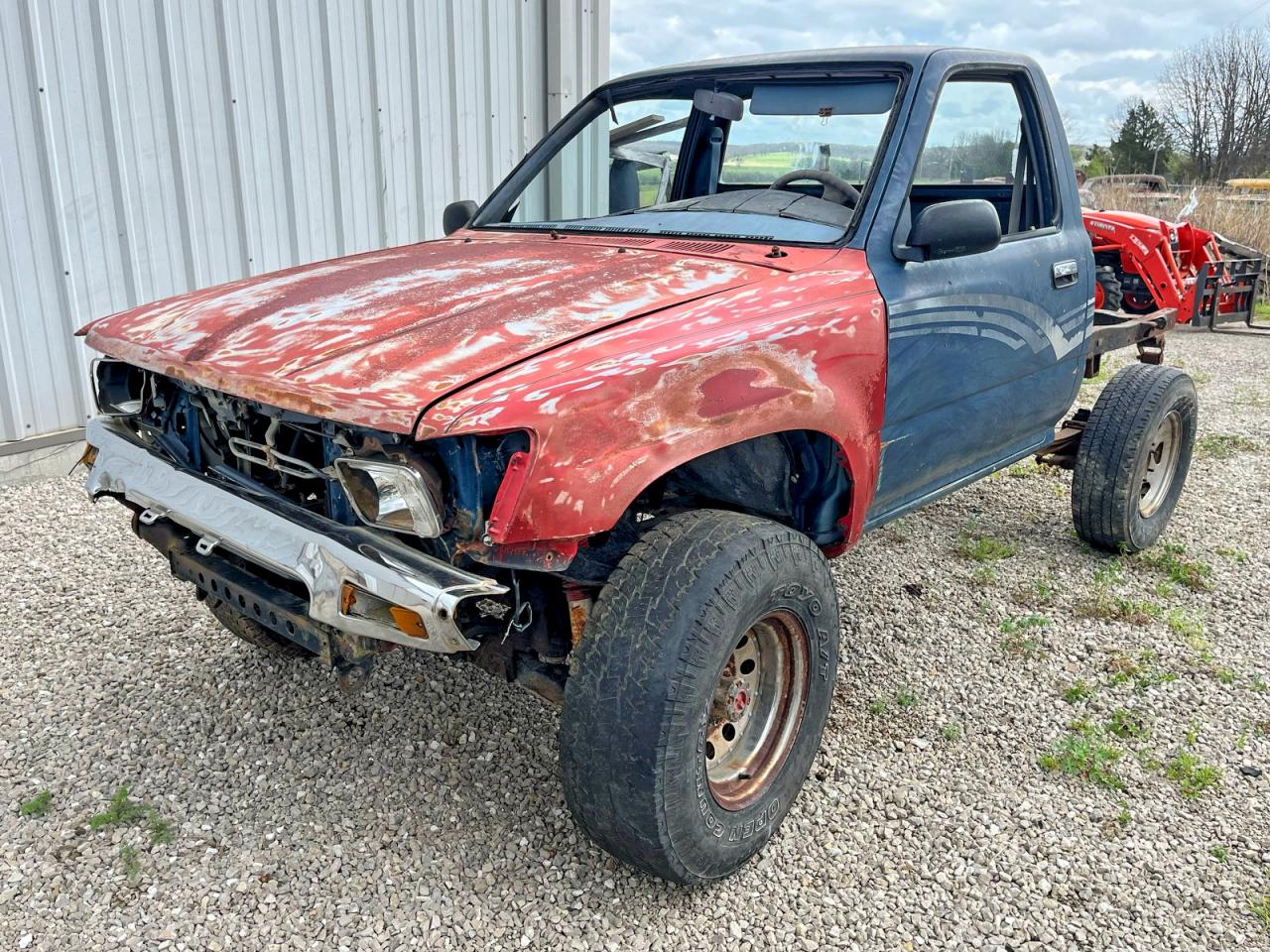 1989 Toyota Pickup Deluxe Blue vin: JT4RN01P2K4008603