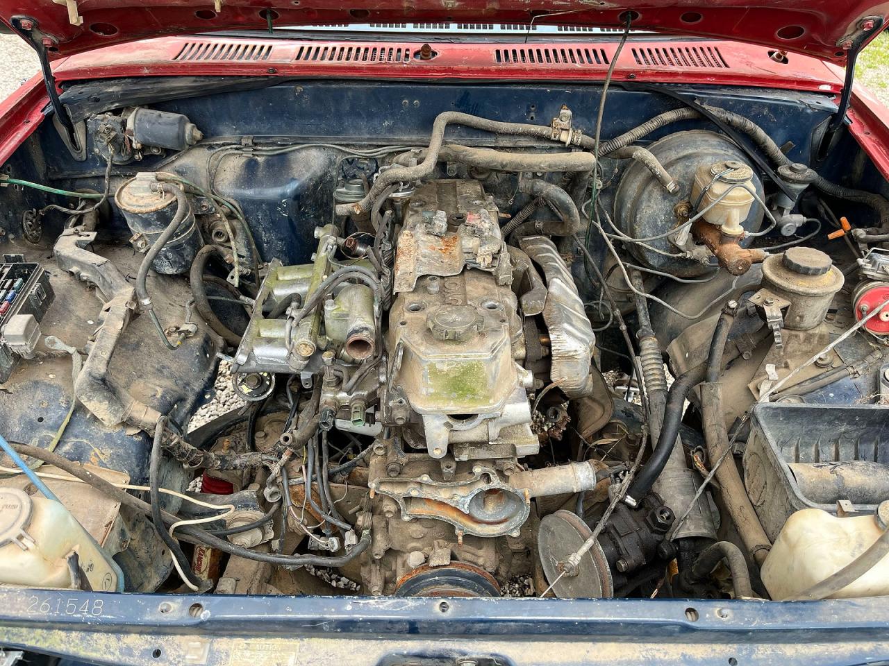 1989 Toyota Pickup Deluxe Blue vin: JT4RN01P2K4008603
