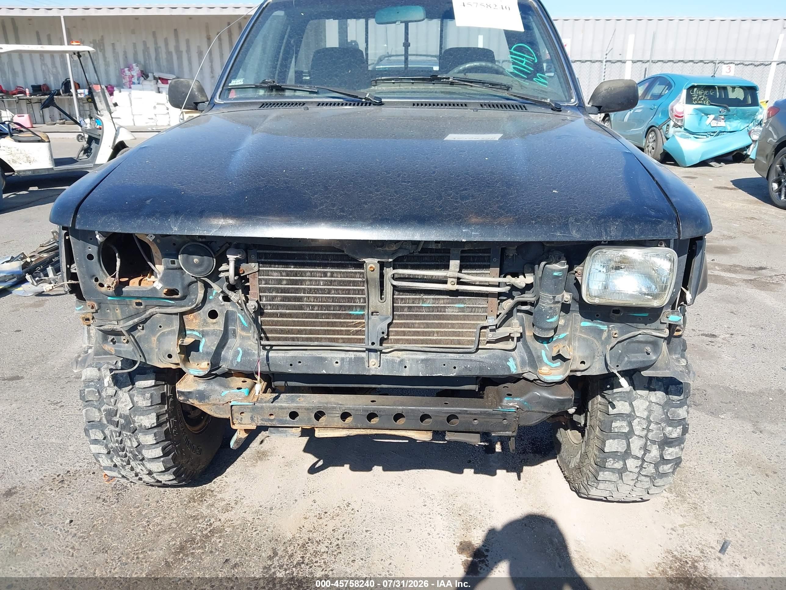 1989 Toyota Pickup 1/2 Ton Sht Wheelbase Dlx Black vin: JT4RN01P3K4008352