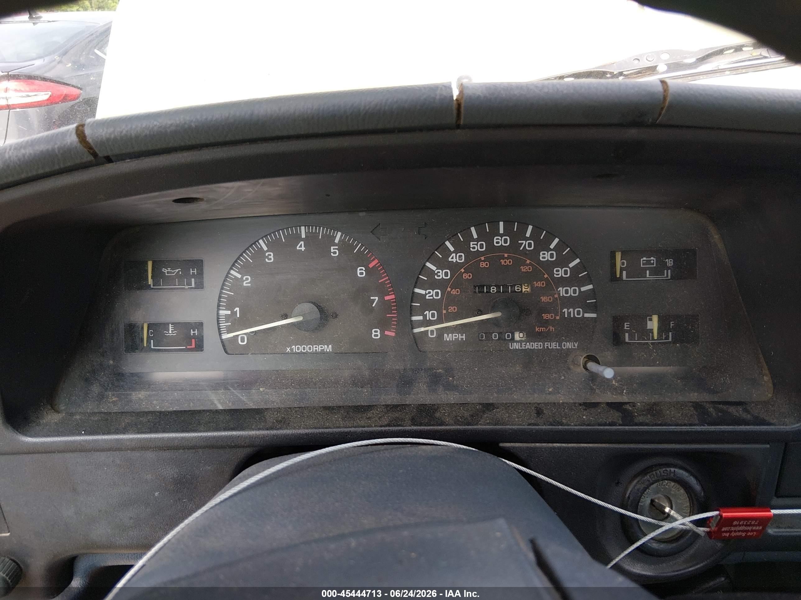 1991 Toyota Pickup 1/2 Ton Sht Wheelbase Dlx Green vin: JT4RN01P4M0024568