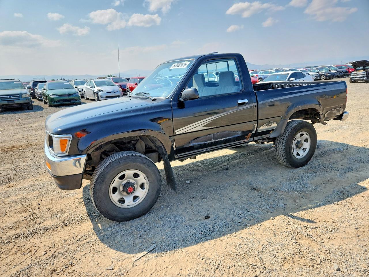 1994 Toyota Pickup Dx Black vin: JT4RN01P6R7066934