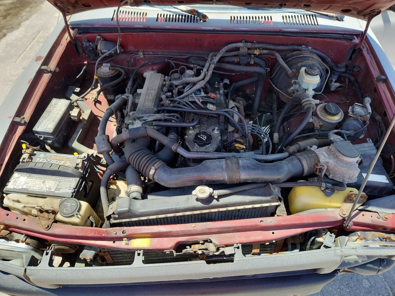 1990 Toyota Pickup Deluxe Gray vin: JT4RN01P7L7033125
