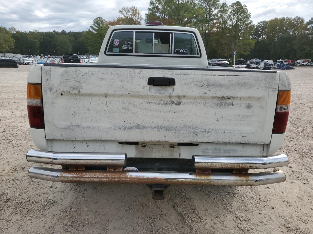 1995 Toyota Pickup 1/2 Ton Short Wheelbase Dx White vin: JT4RN01P8S7072949