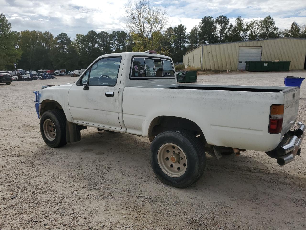 1995 Toyota Pickup 1/2 Ton Short Wheelbase Dx White vin: JT4RN01P8S7072949