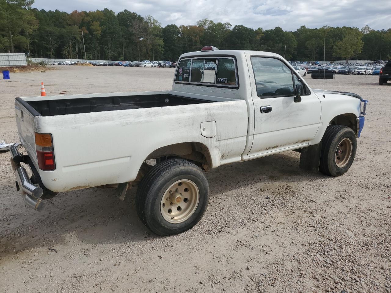 1995 Toyota Pickup 1/2 Ton Short Wheelbase Dx White vin: JT4RN01P8S7072949