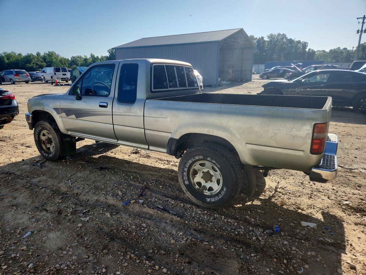 1992 Toyota Pickup 1/2 Ton Extra Long Wheelbase Dlx Silver vin: JT4RN13P3N6037376