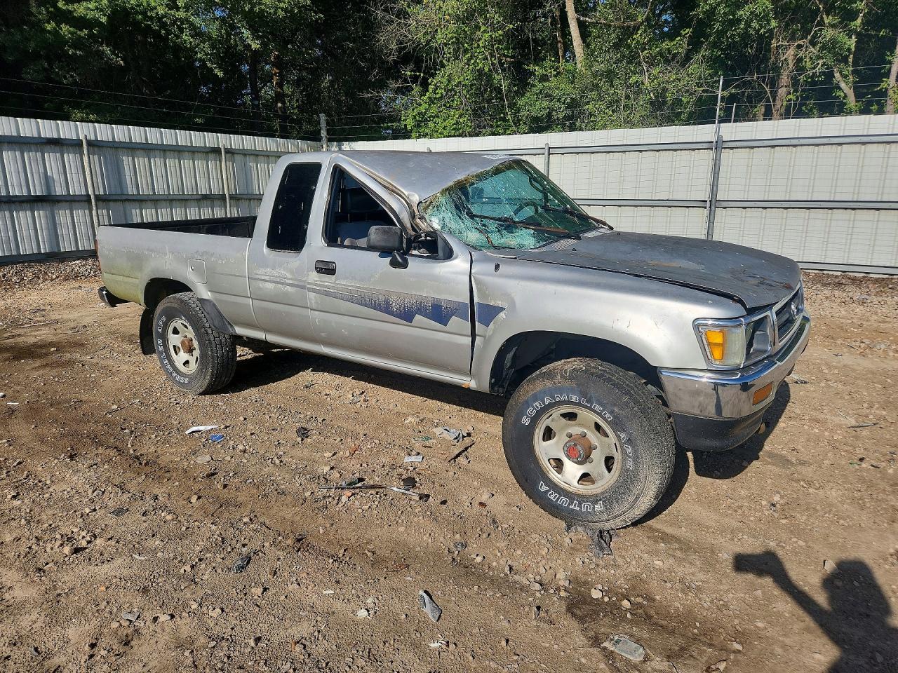 1992 Toyota Pickup 1/2 Ton Extra Long Wheelbase Dlx Silver vin: JT4RN13P3N6037376