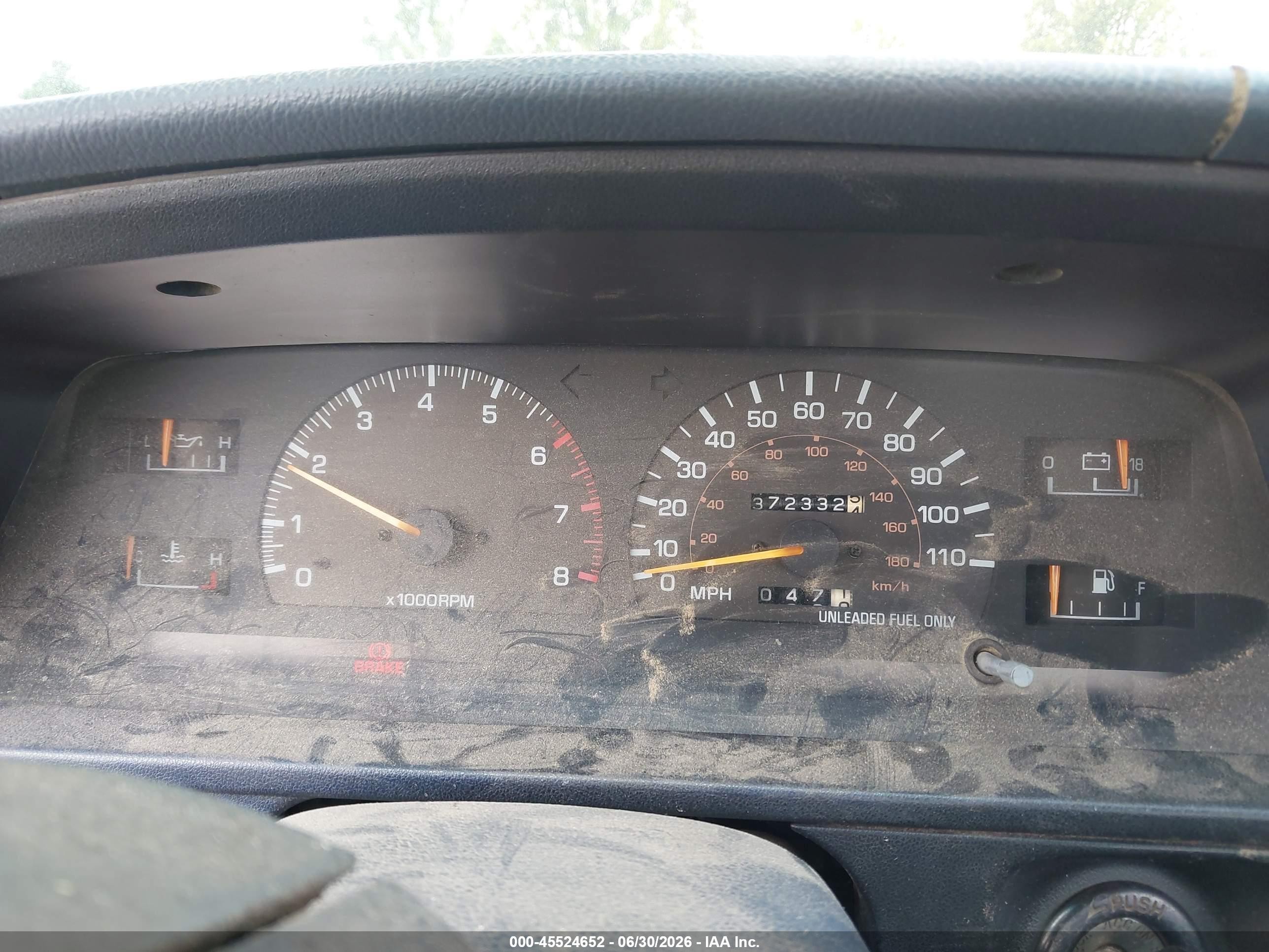 1989 Toyota Pickup 1/2 Ton Ex Lng Whlbse Dlx White vin: JT4RN13P9K0007717