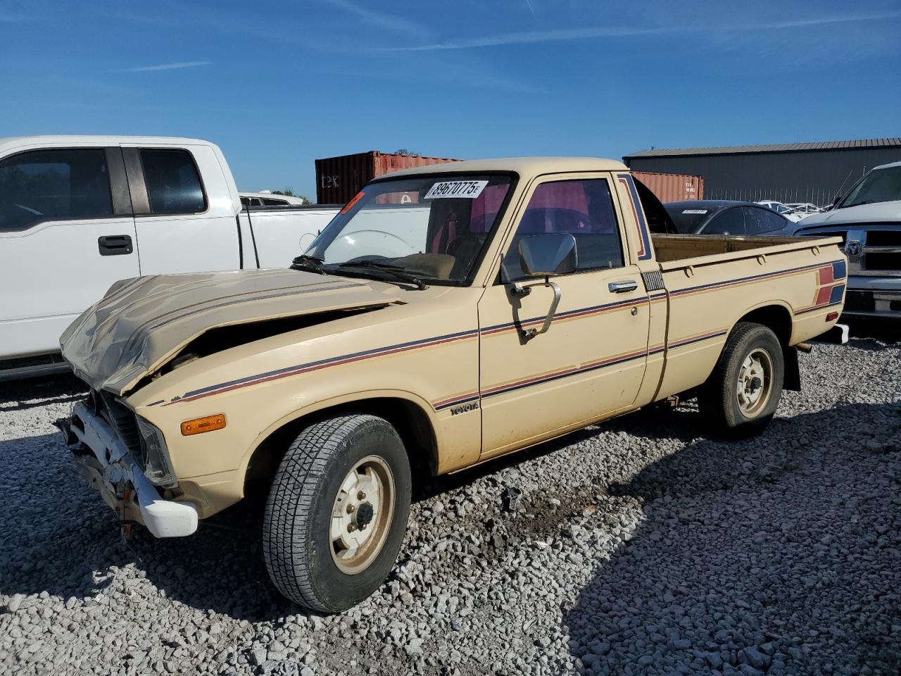 1981 Toyota Pickup 1/2 Ton Rn34 Yellow vin: JT4RN34R6B0007363
