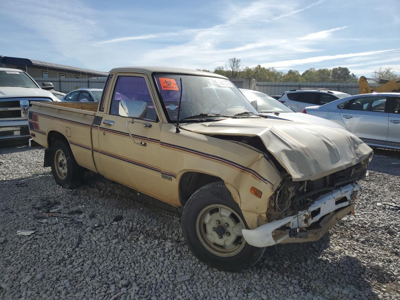 1981 Toyota Pickup 1/2 Ton Rn34 Yellow vin: JT4RN34R6B0007363