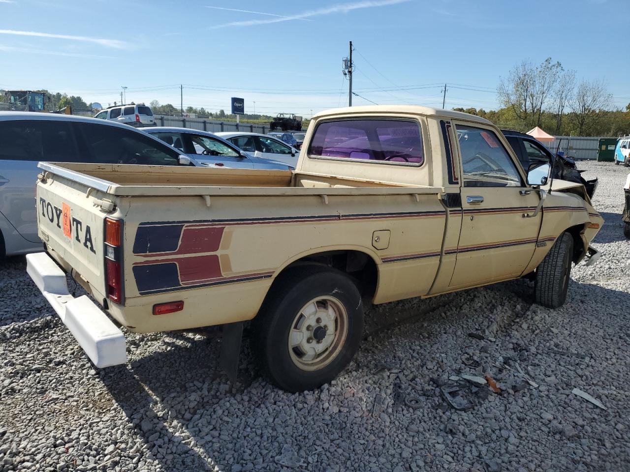 1981 Toyota Pickup 1/2 Ton Rn34 Yellow vin: JT4RN34R6B0007363