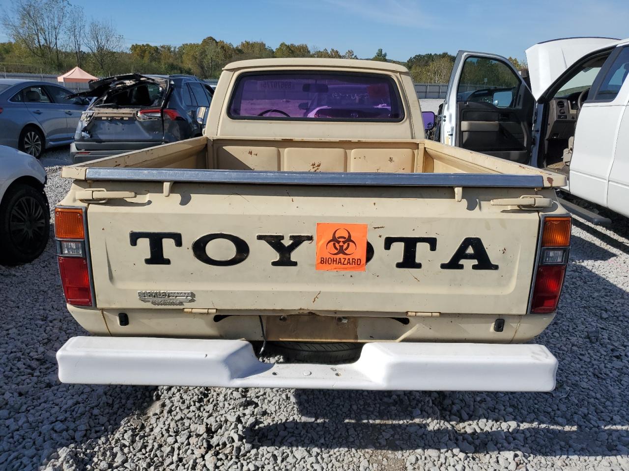 1981 Toyota Pickup 1/2 Ton Rn34 Yellow vin: JT4RN34R6B0007363
