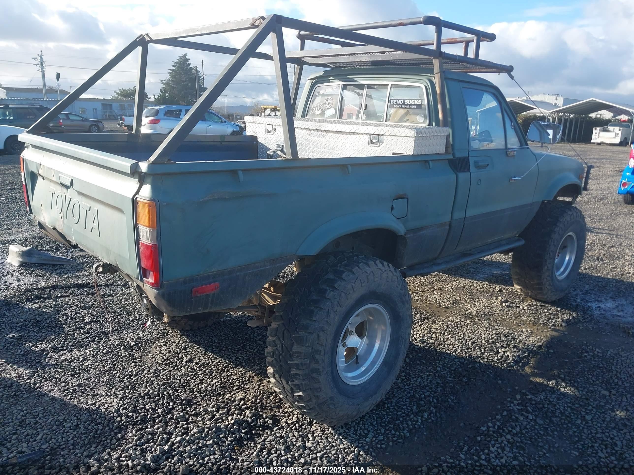 1981 Toyota Pickup Rn38 Green vin: JT4RN38D4B0015895