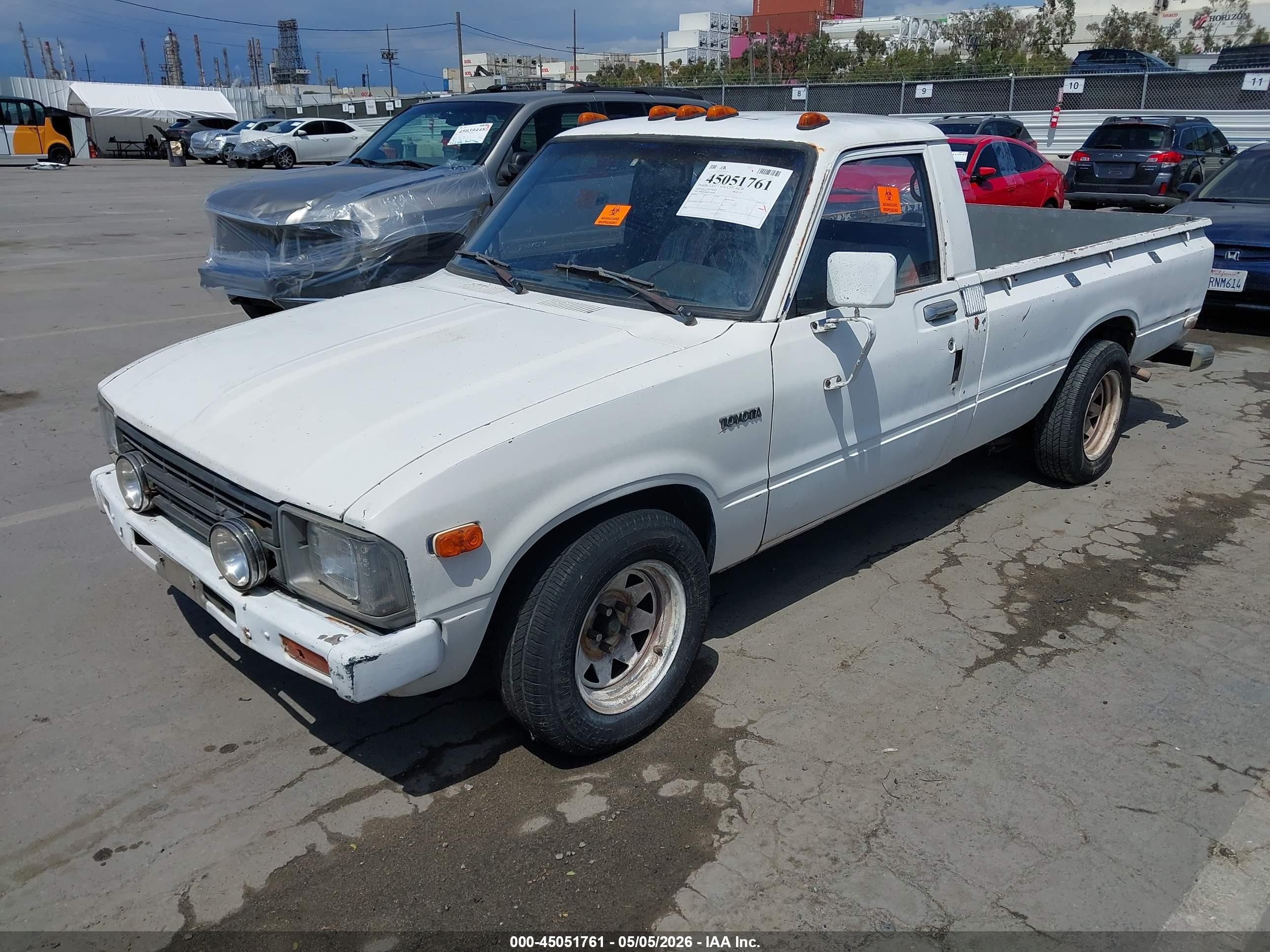1983 Toyota Pickup 1/2 Ton Rn44 White vin: JT4RN44R2D1102991