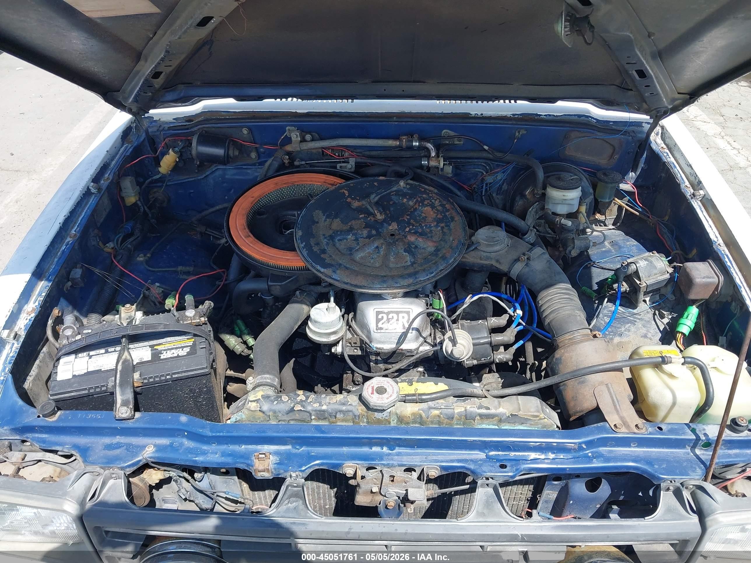 1983 Toyota Pickup 1/2 Ton Rn44 White vin: JT4RN44R2D1102991