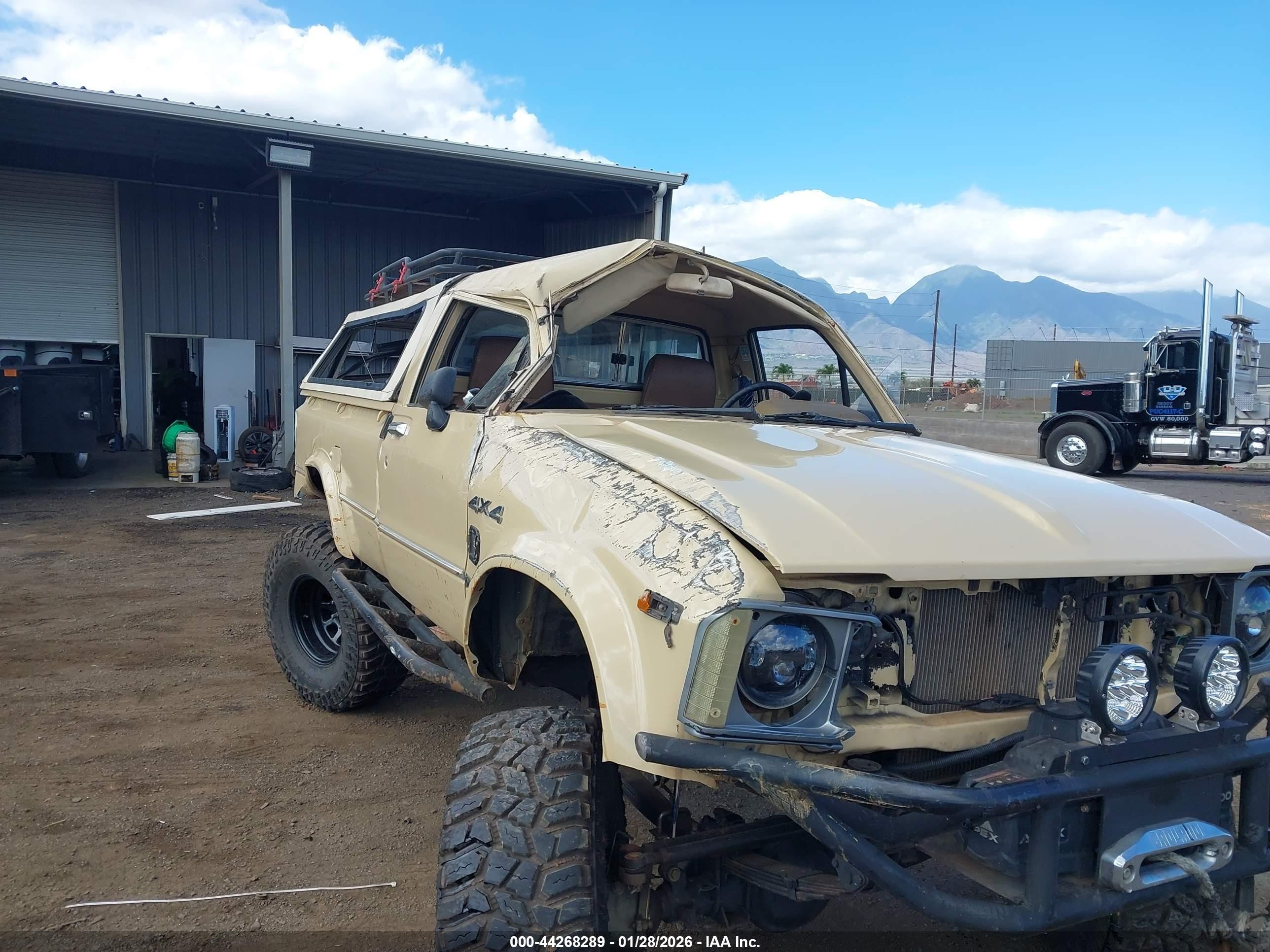 1981 Toyota Pickup Rn48 Beige vin: JT4RN48D3B0013898