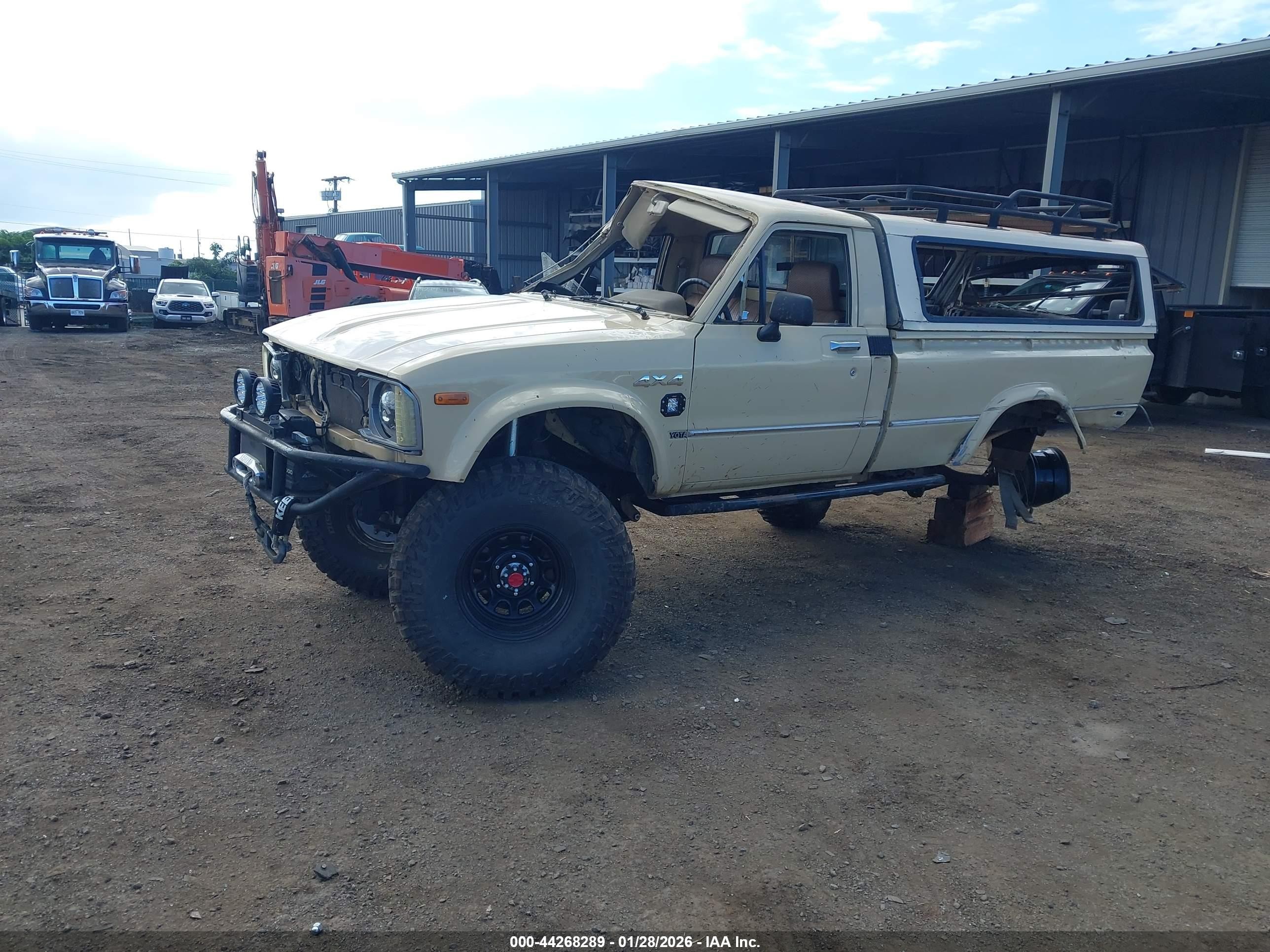 1981 Toyota Pickup Rn48 Beige vin: JT4RN48D3B0013898